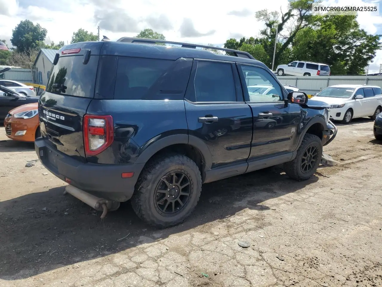 2021 Ford Bronco Sport Big Bend VIN: 3FMCR9B62MRA25525 Lot: 59344595