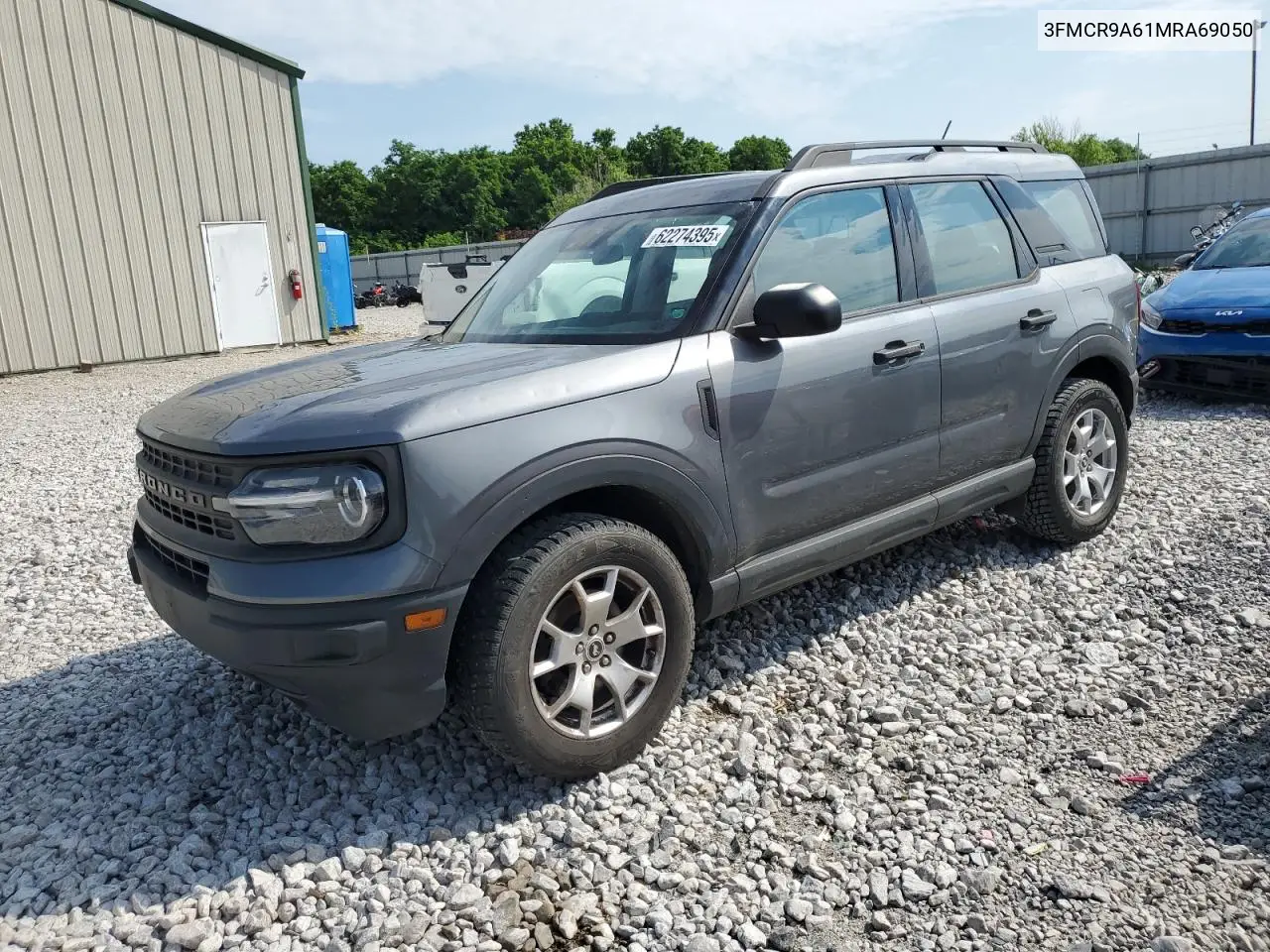 2021 Ford Bronco Sport VIN: 3FMCR9A61MRA69050 Lot: 62274395