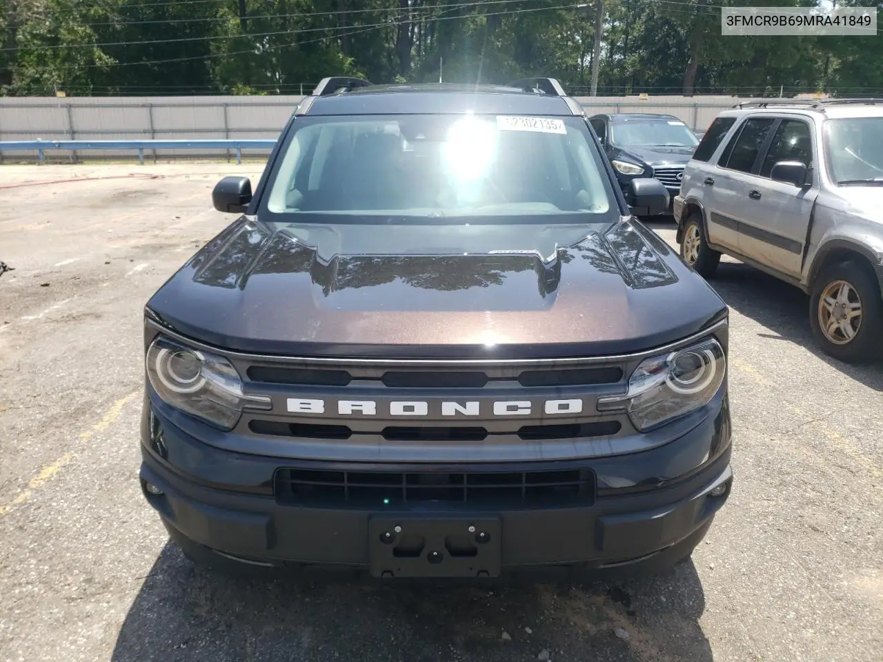 2021 Ford Bronco Sport Big Bend VIN: 3FMCR9B69MRA41849 Lot: 62302135