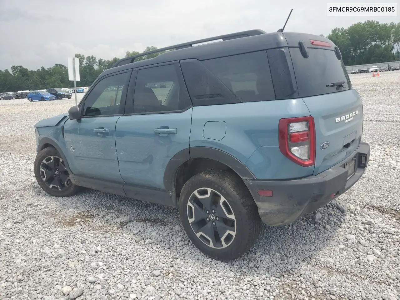 2021 Ford Bronco Sport Outer Banks VIN: 3FMCR9C69MRB00185 Lot: 62316835