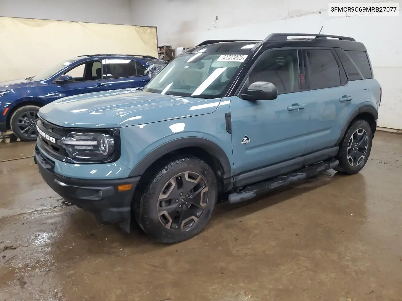2021 Ford Bronco Sport Outer Banks VIN: 3FMCR9C69MRB27077 Lot: 62323025
