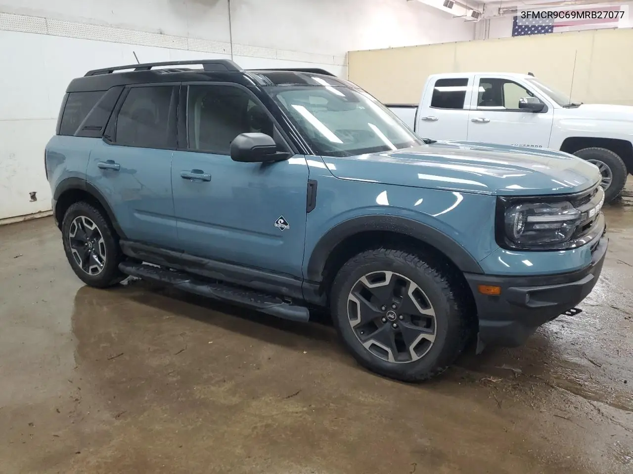 2021 Ford Bronco Sport Outer Banks VIN: 3FMCR9C69MRB27077 Lot: 62323025