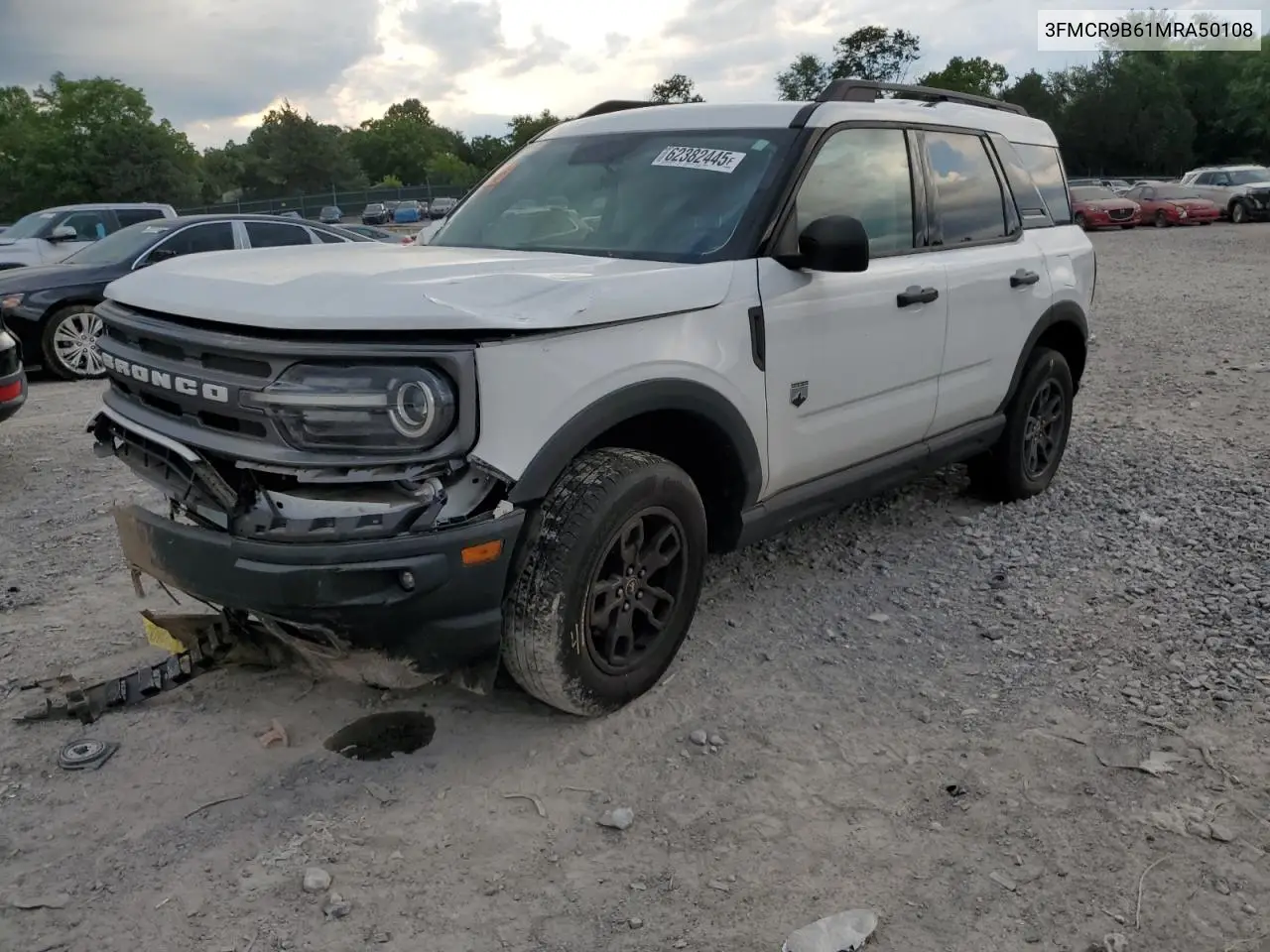 2021 Ford Bronco Sport Big Bend VIN: 3FMCR9B61MRA50108 Lot: 62382445