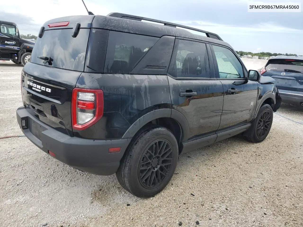 2021 Ford Bronco Sport Big Bend VIN: 3FMCR9B67MRA45060 Lot: 62420723
