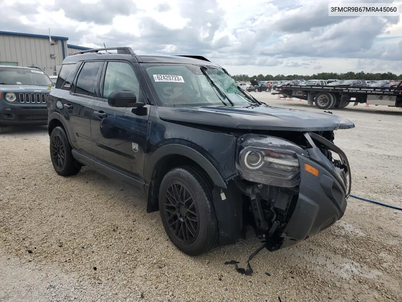 2021 Ford Bronco Sport Big Bend VIN: 3FMCR9B67MRA45060 Lot: 62420723