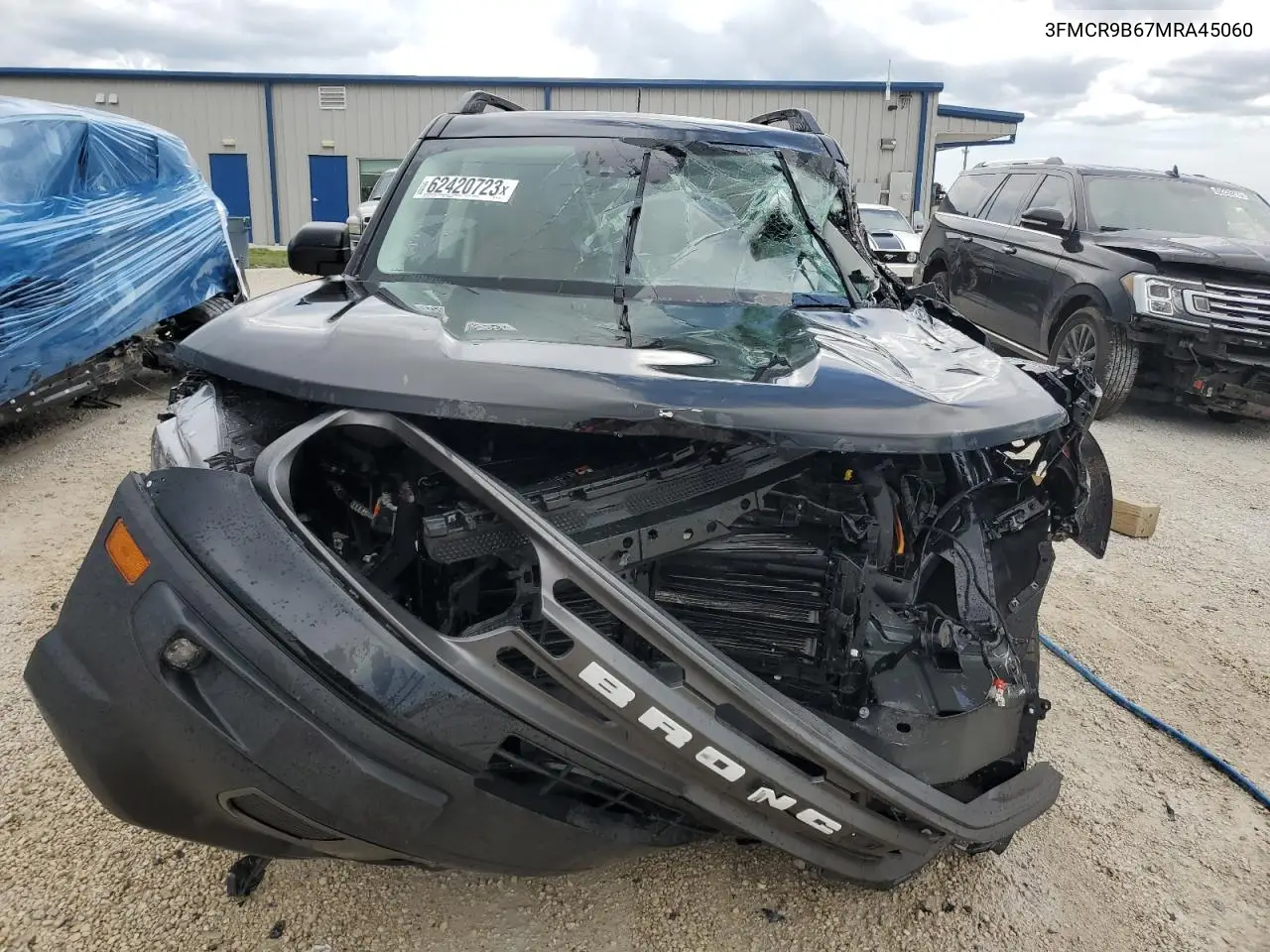 2021 Ford Bronco Sport Big Bend VIN: 3FMCR9B67MRA45060 Lot: 62420723