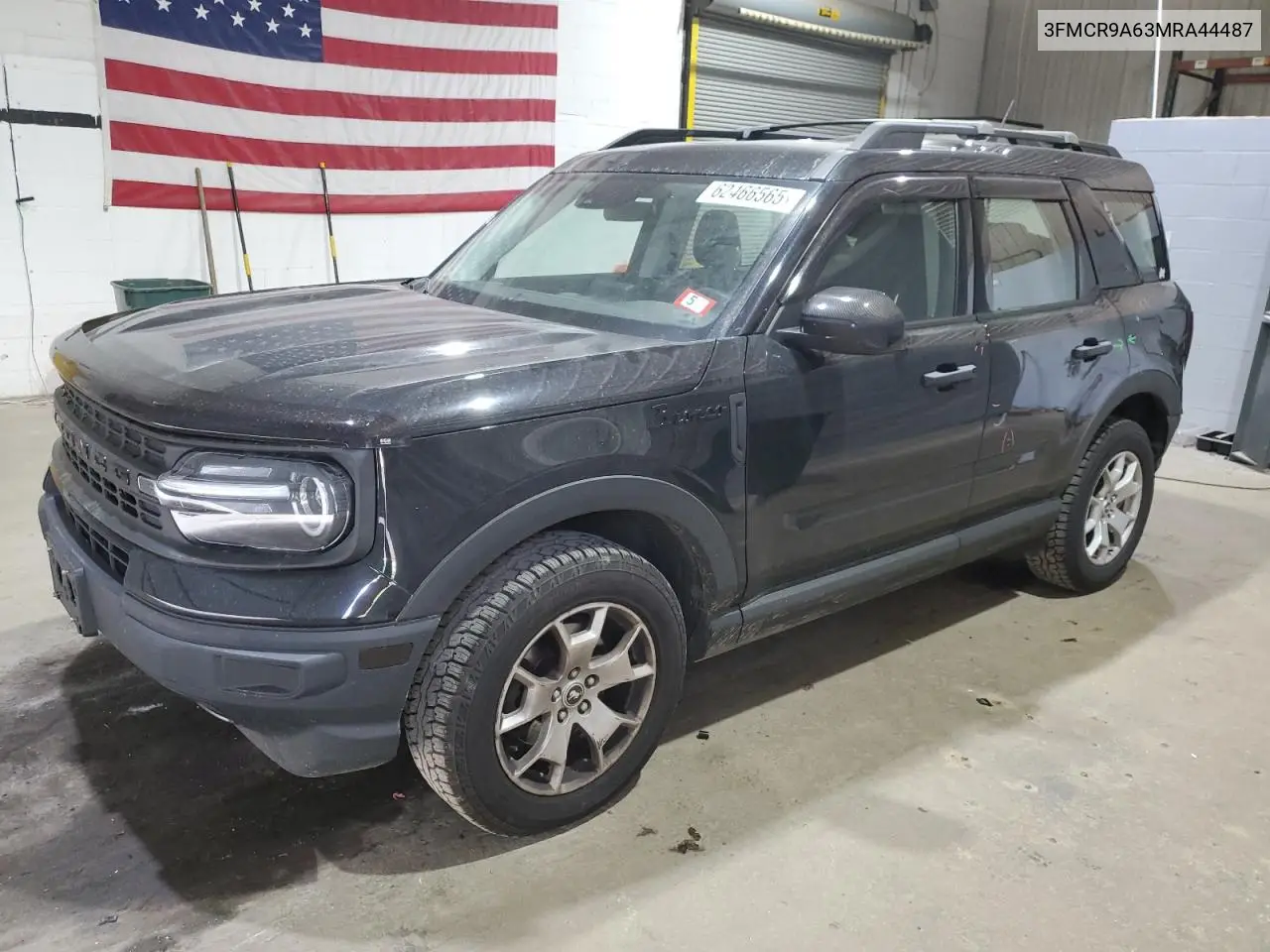 2021 Ford Bronco Sport VIN: 3FMCR9A63MRA44487 Lot: 62466565