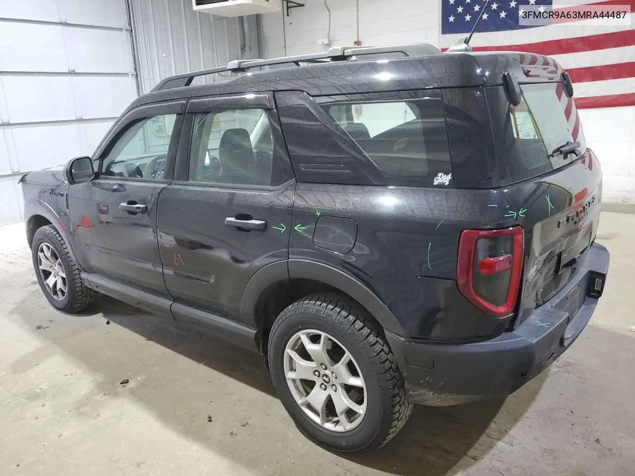 2021 Ford Bronco Sport VIN: 3FMCR9A63MRA44487 Lot: 62466565