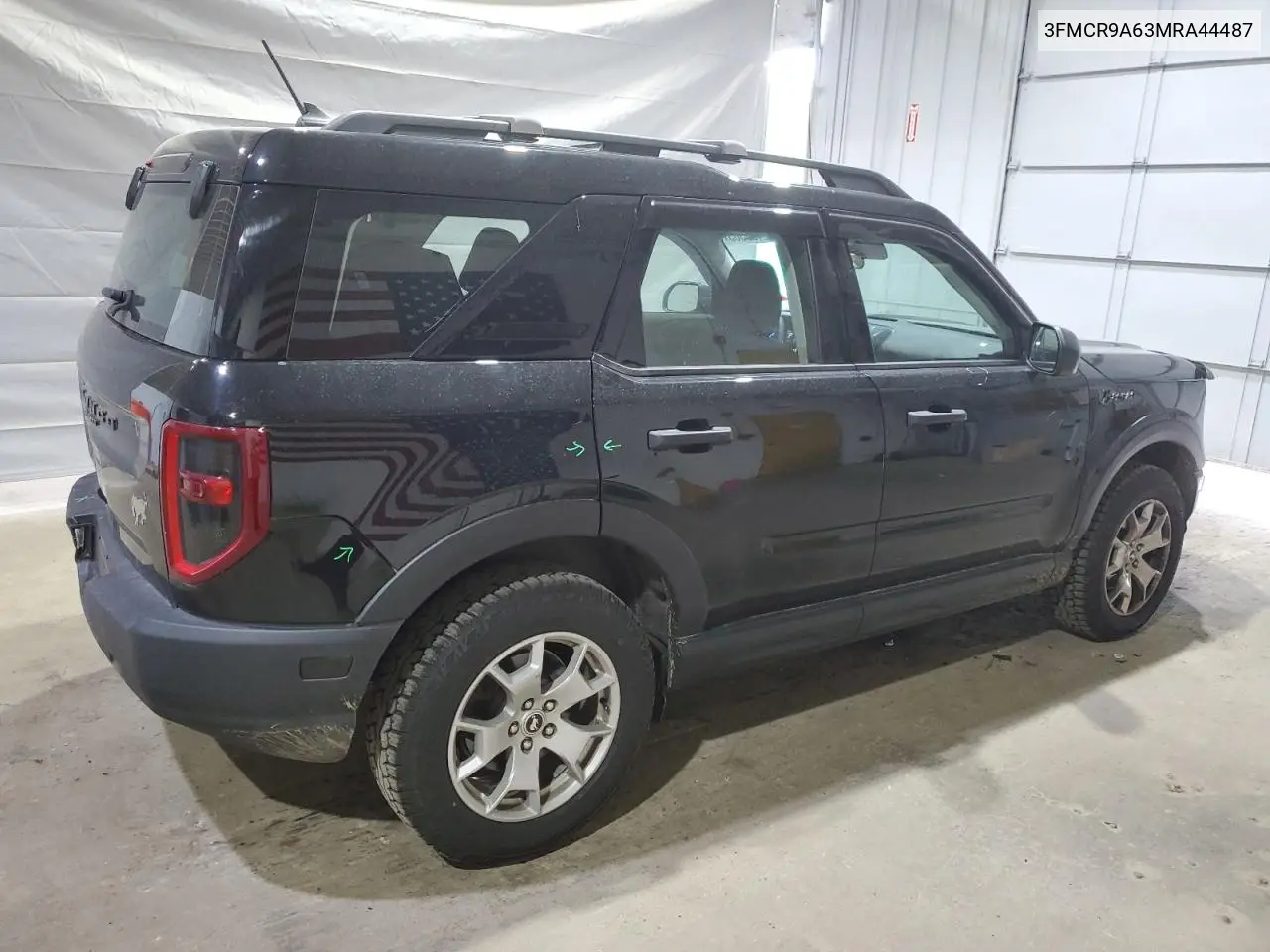 2021 Ford Bronco Sport VIN: 3FMCR9A63MRA44487 Lot: 62466565