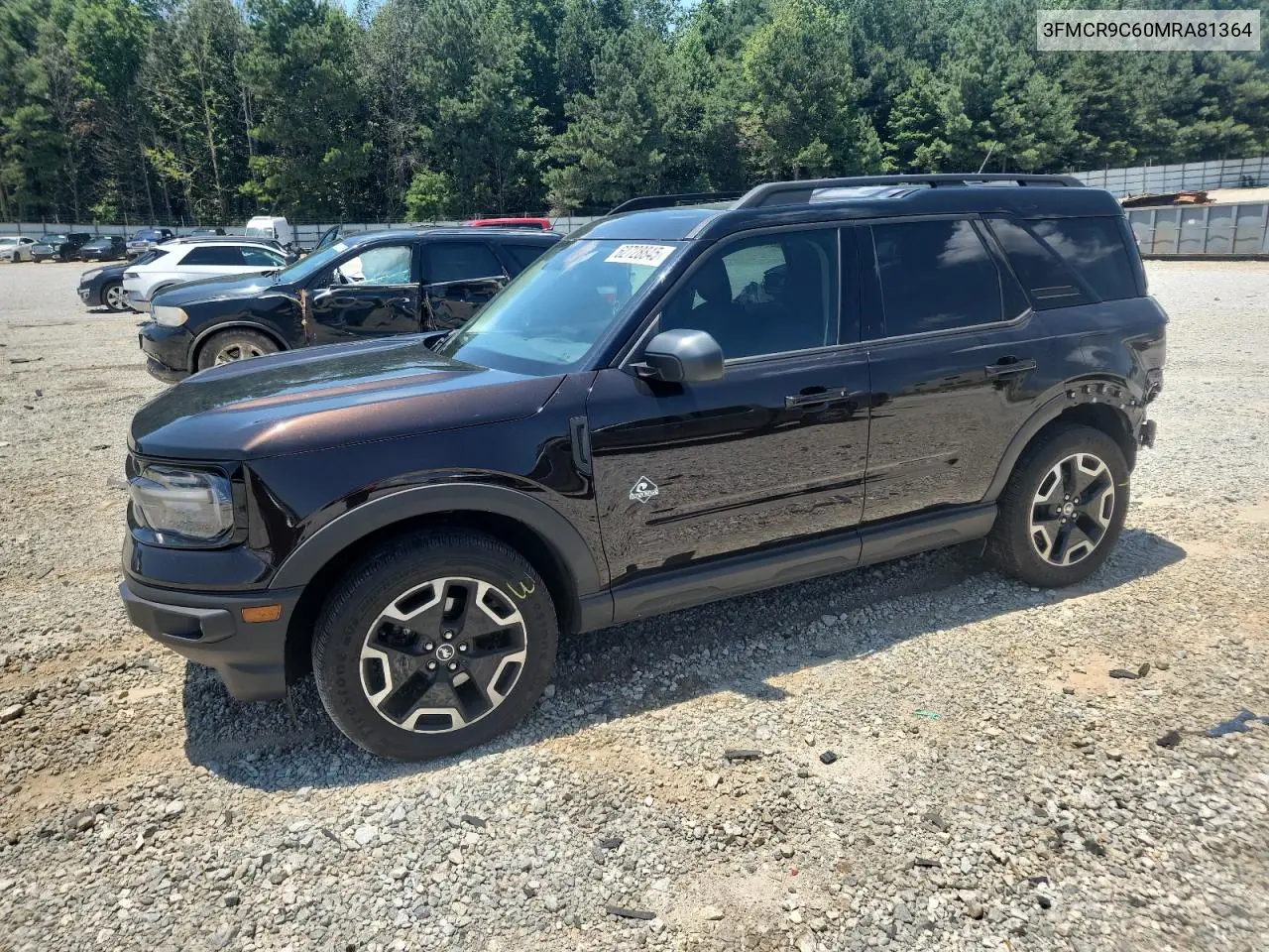 2021 Ford Bronco Sport Outer Banks VIN: 3FMCR9C60MRA81364 Lot: 62728845
