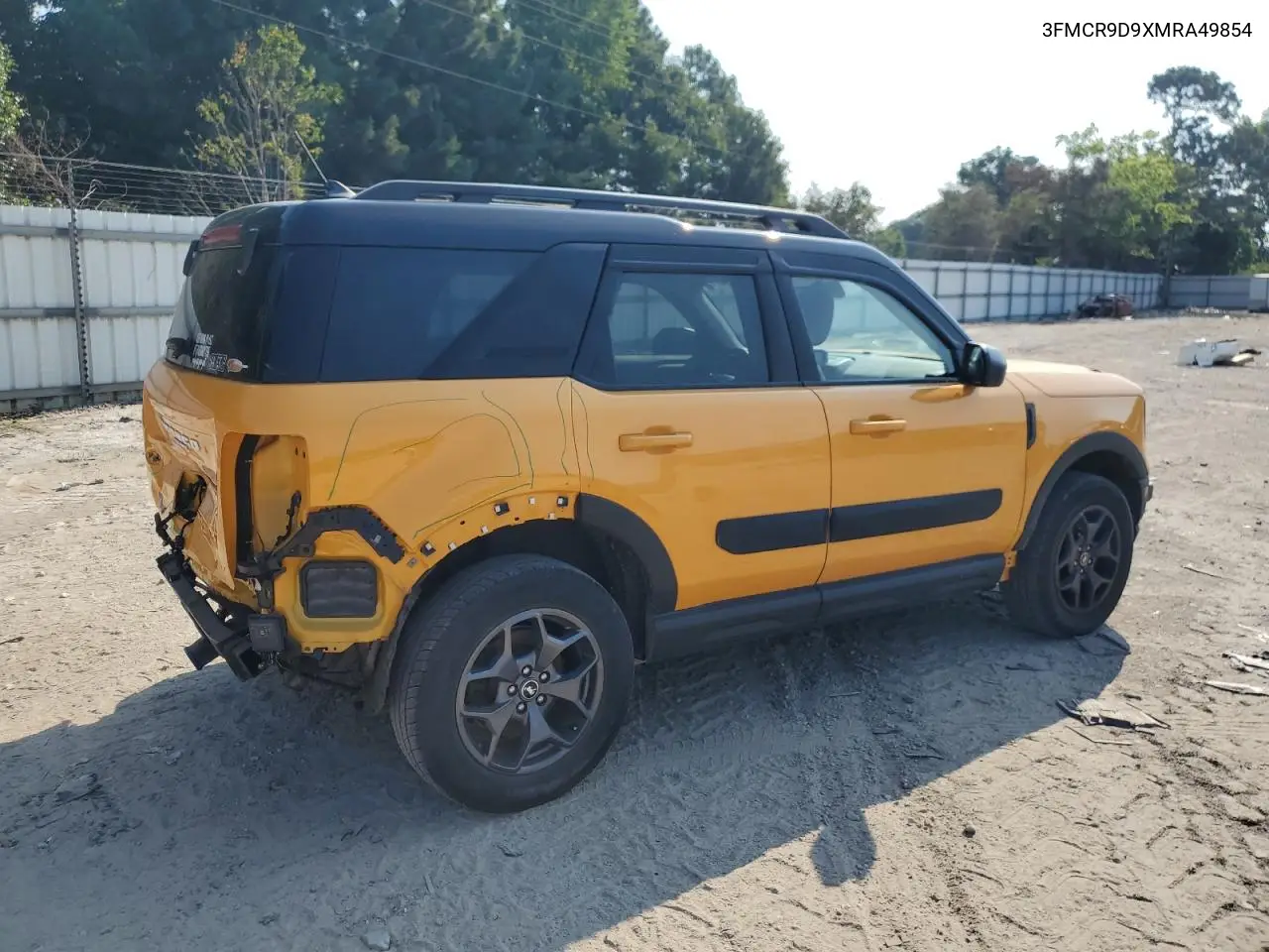 2021 Ford Bronco Sport Badlands VIN: 3FMCR9D9XMRA49854 Lot: 62734115