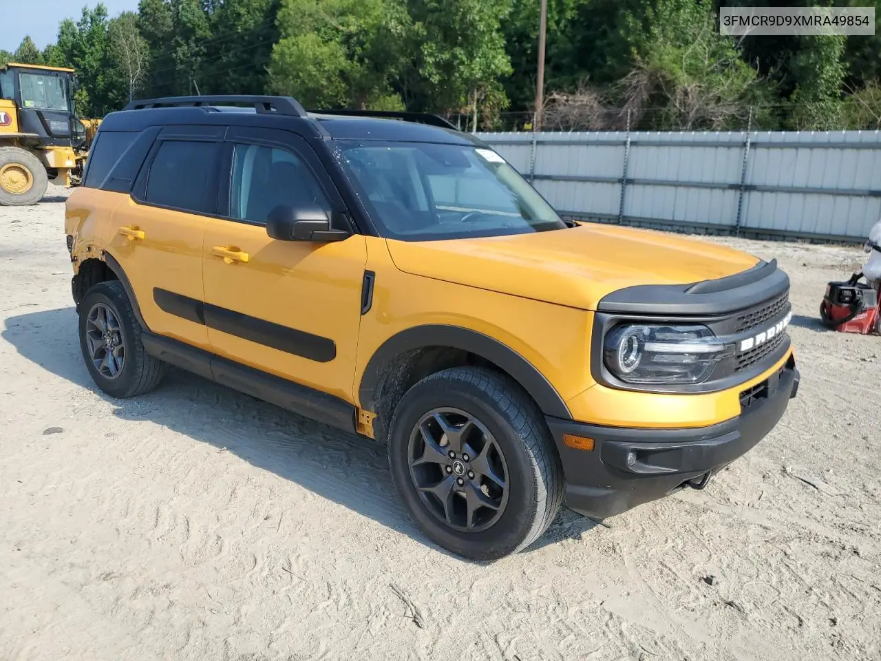 2021 Ford Bronco Sport Badlands VIN: 3FMCR9D9XMRA49854 Lot: 62734115