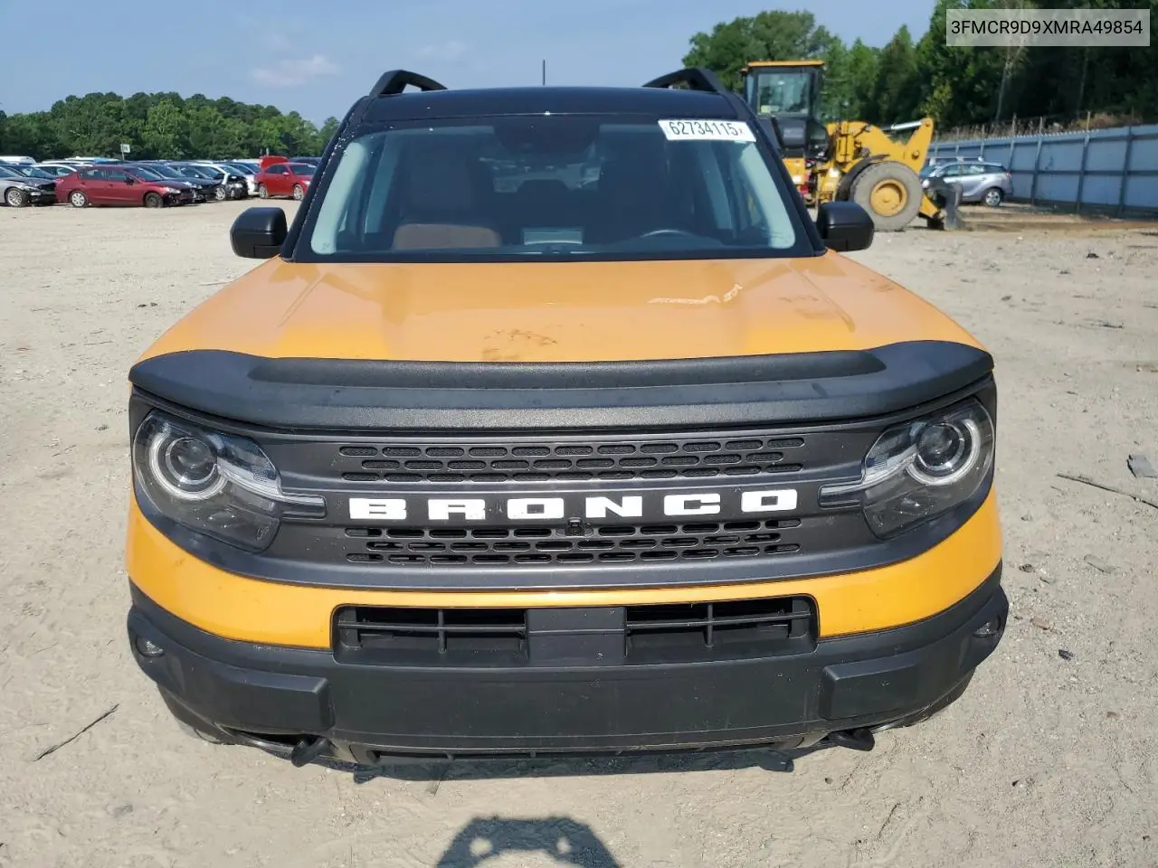 2021 Ford Bronco Sport Badlands VIN: 3FMCR9D9XMRA49854 Lot: 62734115