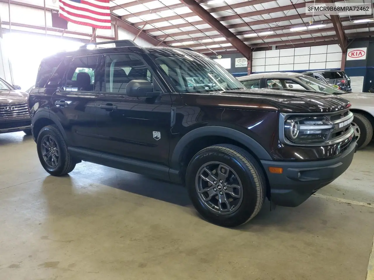 2021 Ford Bronco Sport Big Bend VIN: 3FMCR9B68MRA72462 Lot: 63209225