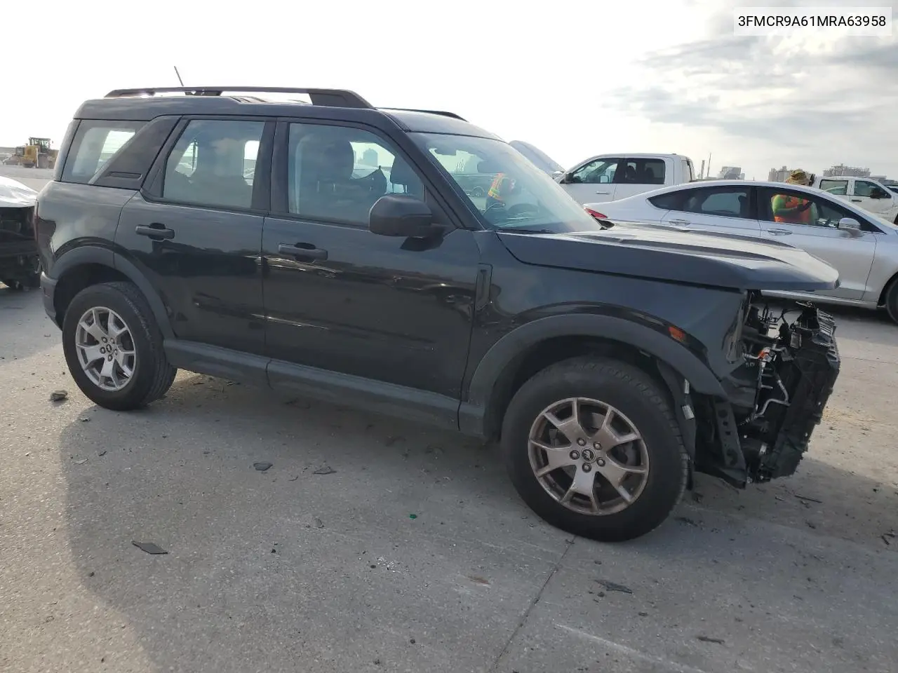 2021 Ford Bronco Sport VIN: 3FMCR9A61MRA63958 Lot: 63380785