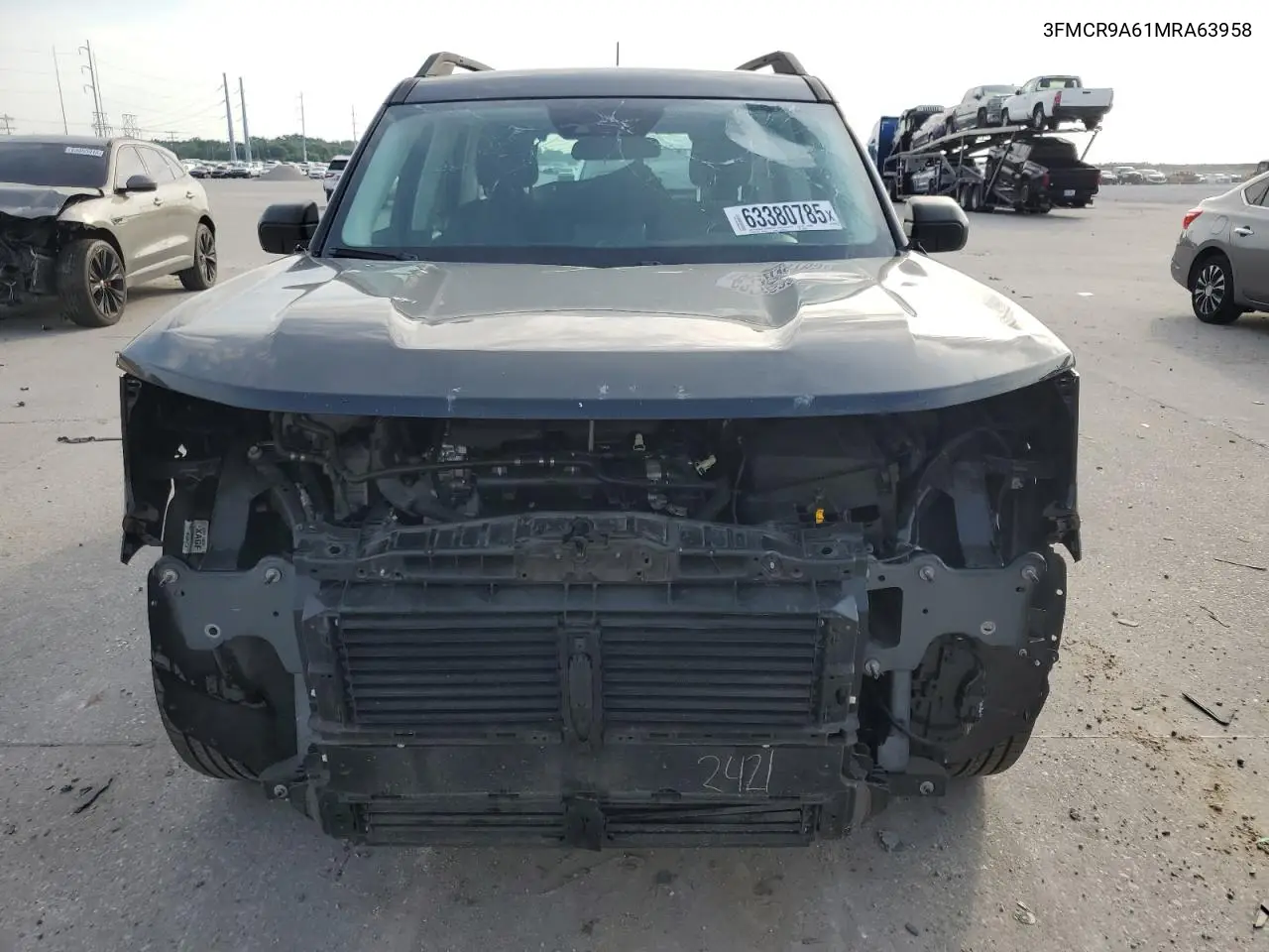 2021 Ford Bronco Sport VIN: 3FMCR9A61MRA63958 Lot: 63380785