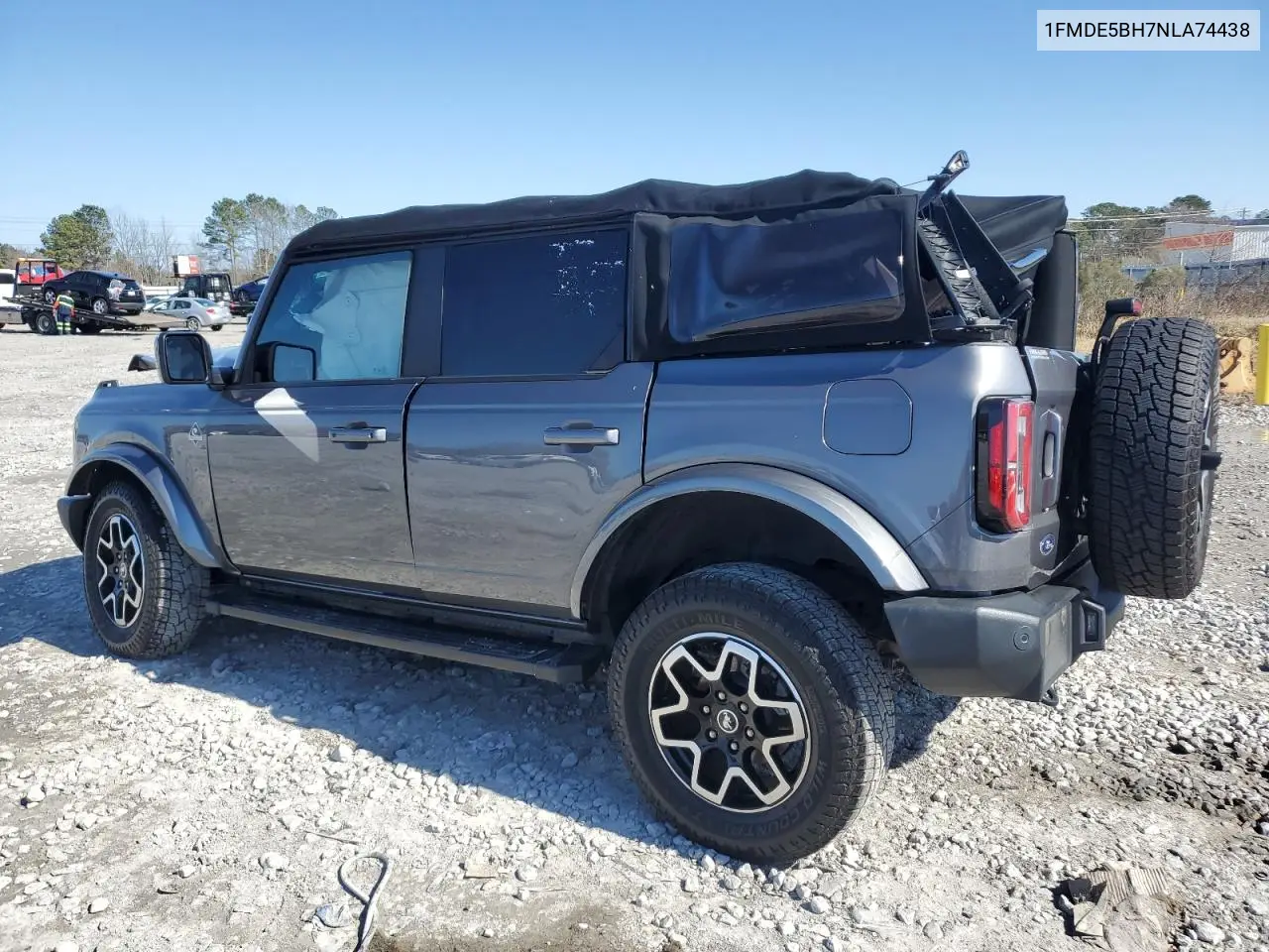 2022 Ford Bronco Base VIN: 1FMDE5BH7NLA74438 Lot: 42649185