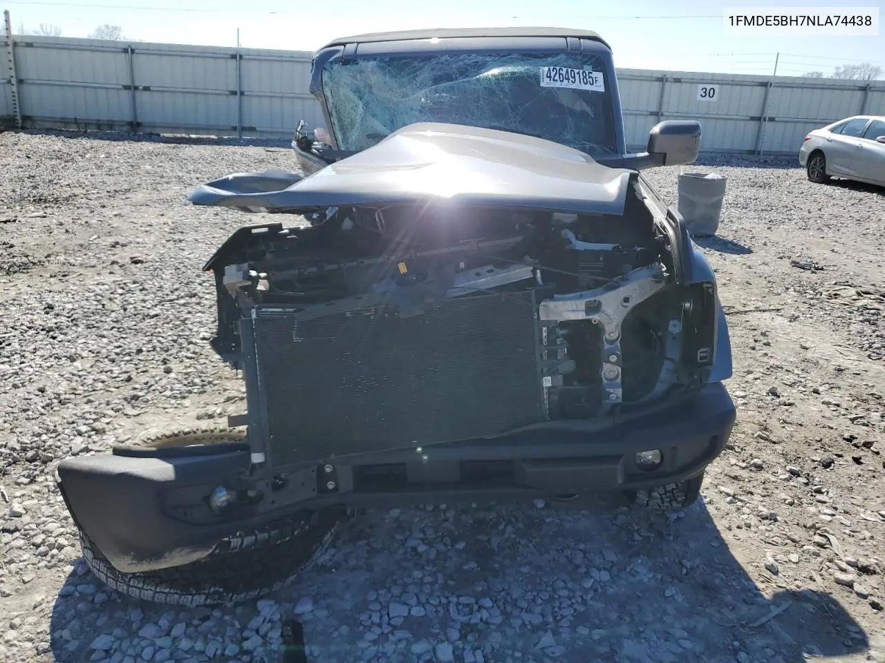 2022 Ford Bronco Base VIN: 1FMDE5BH7NLA74438 Lot: 42649185