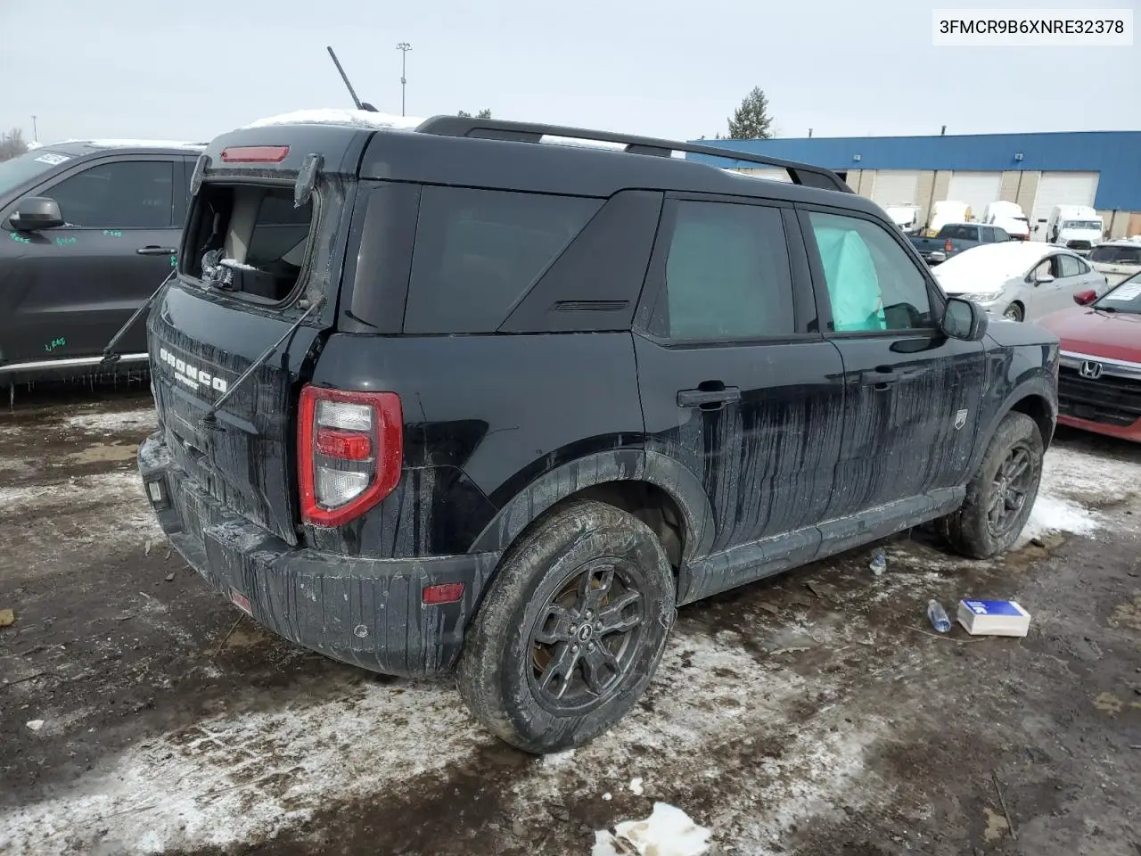 2022 Ford Bronco Sport Big Bend VIN: 3FMCR9B6XNRE32378 Lot: 44990855