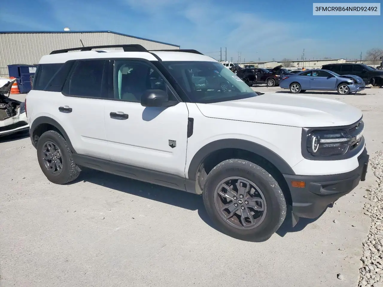 2022 Ford Bronco Sport Big Bend VIN: 3FMCR9B64NRD92492 Lot: 49634225
