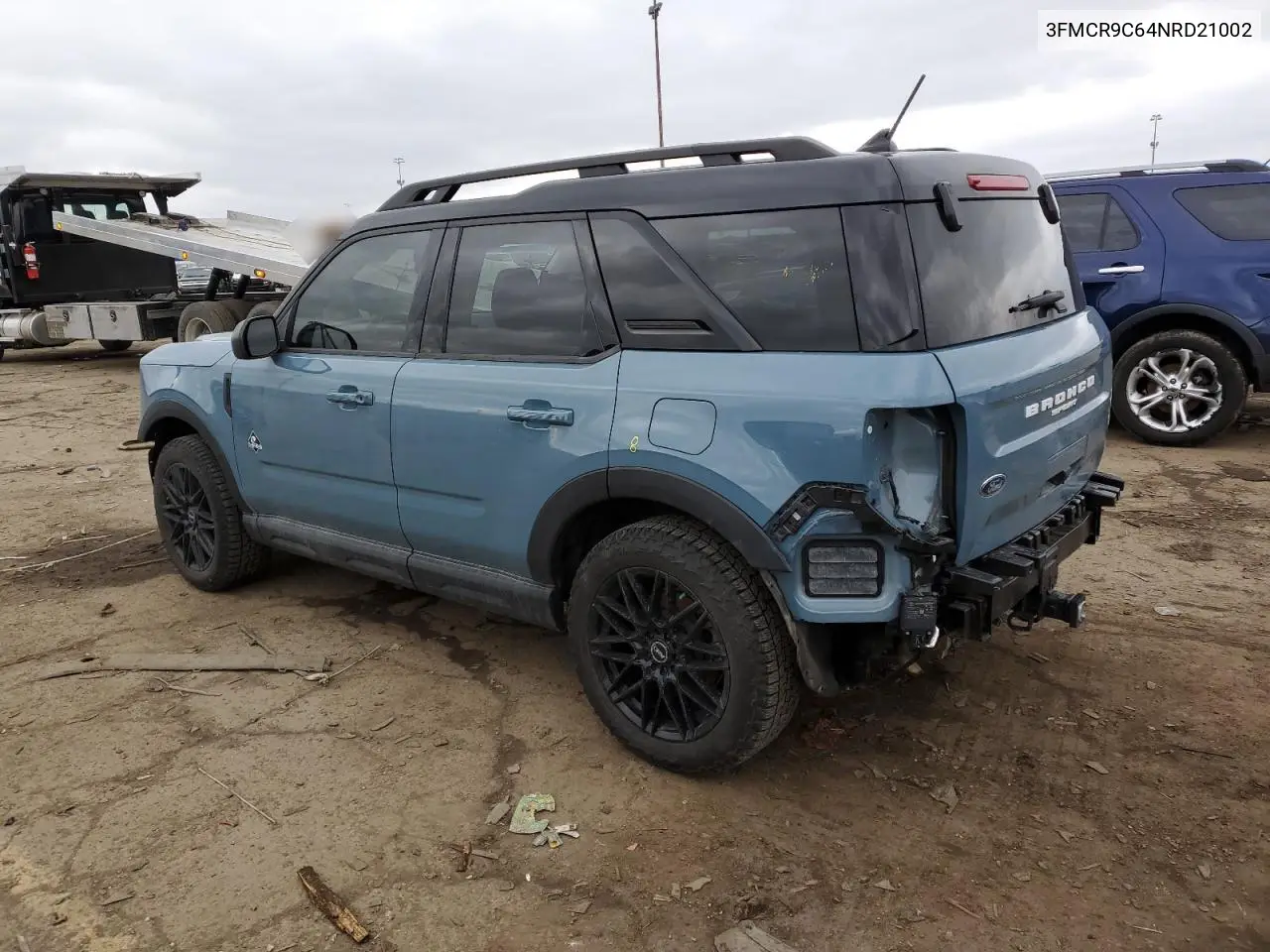 2022 Ford Bronco Sport Outer Banks VIN: 3FMCR9C64NRD21002 Lot: 50359285