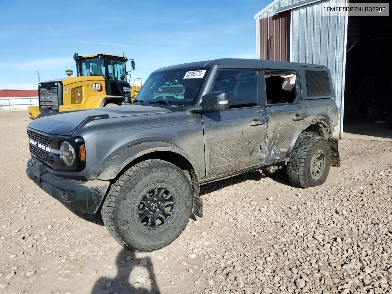 2022 Ford Bronco Base VIN: 1FMEE5DP7NLB32900 Lot: 50360775