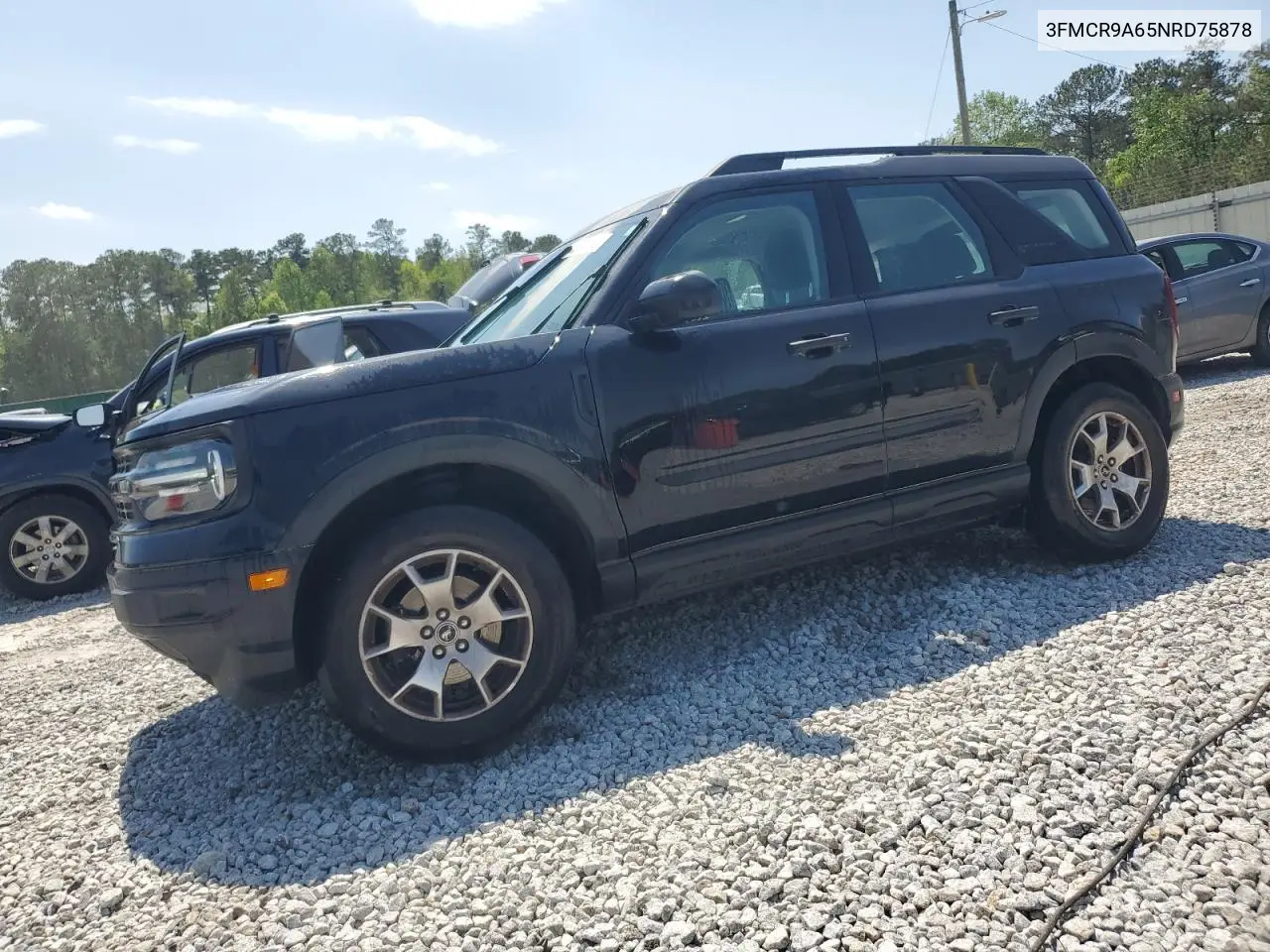 2022 Ford Bronco Sport VIN: 3FMCR9A65NRD75878 Lot: 52098395