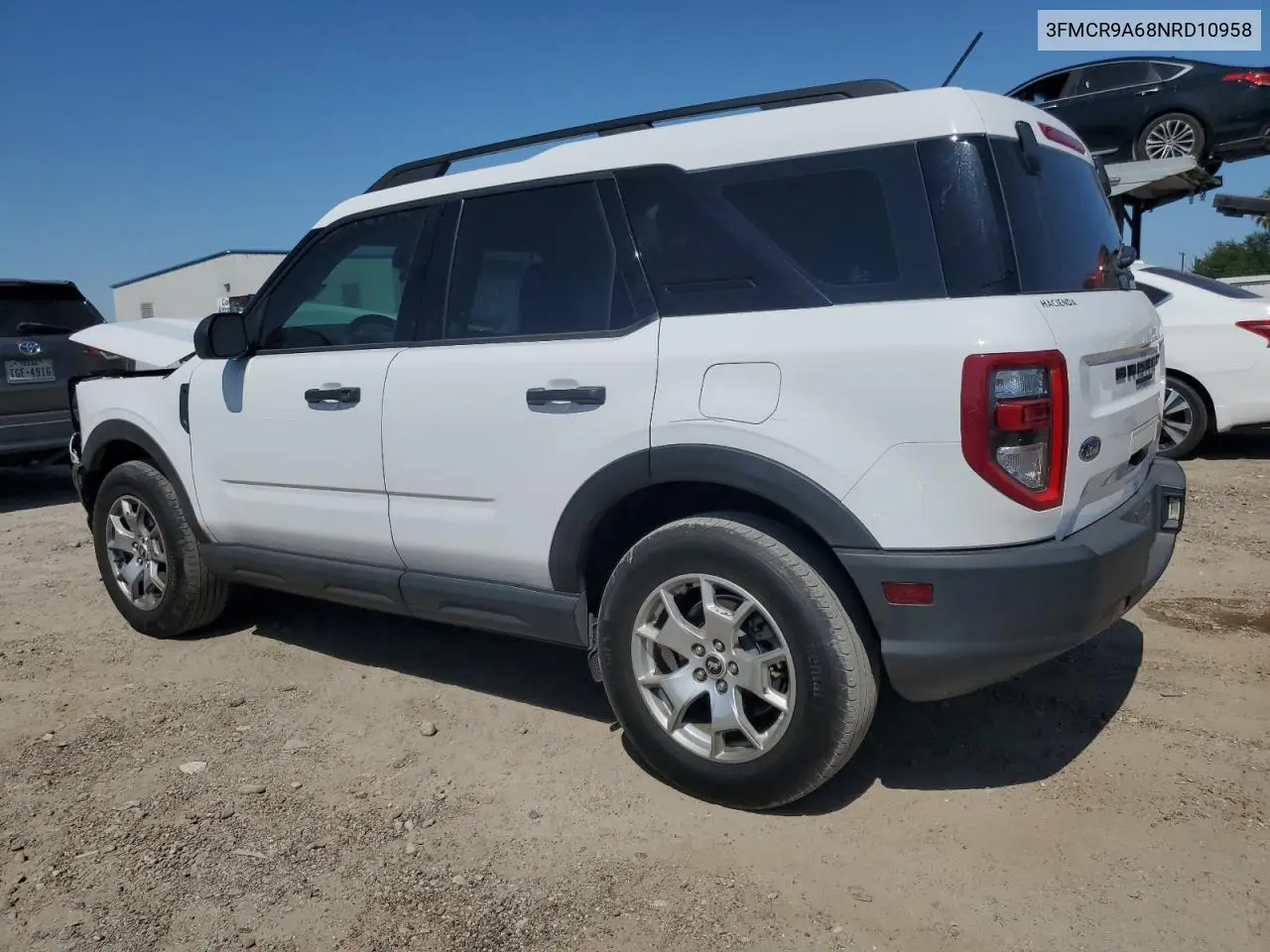 2022 Ford Bronco Sport VIN: 3FMCR9A68NRD10958 Lot: 52259005