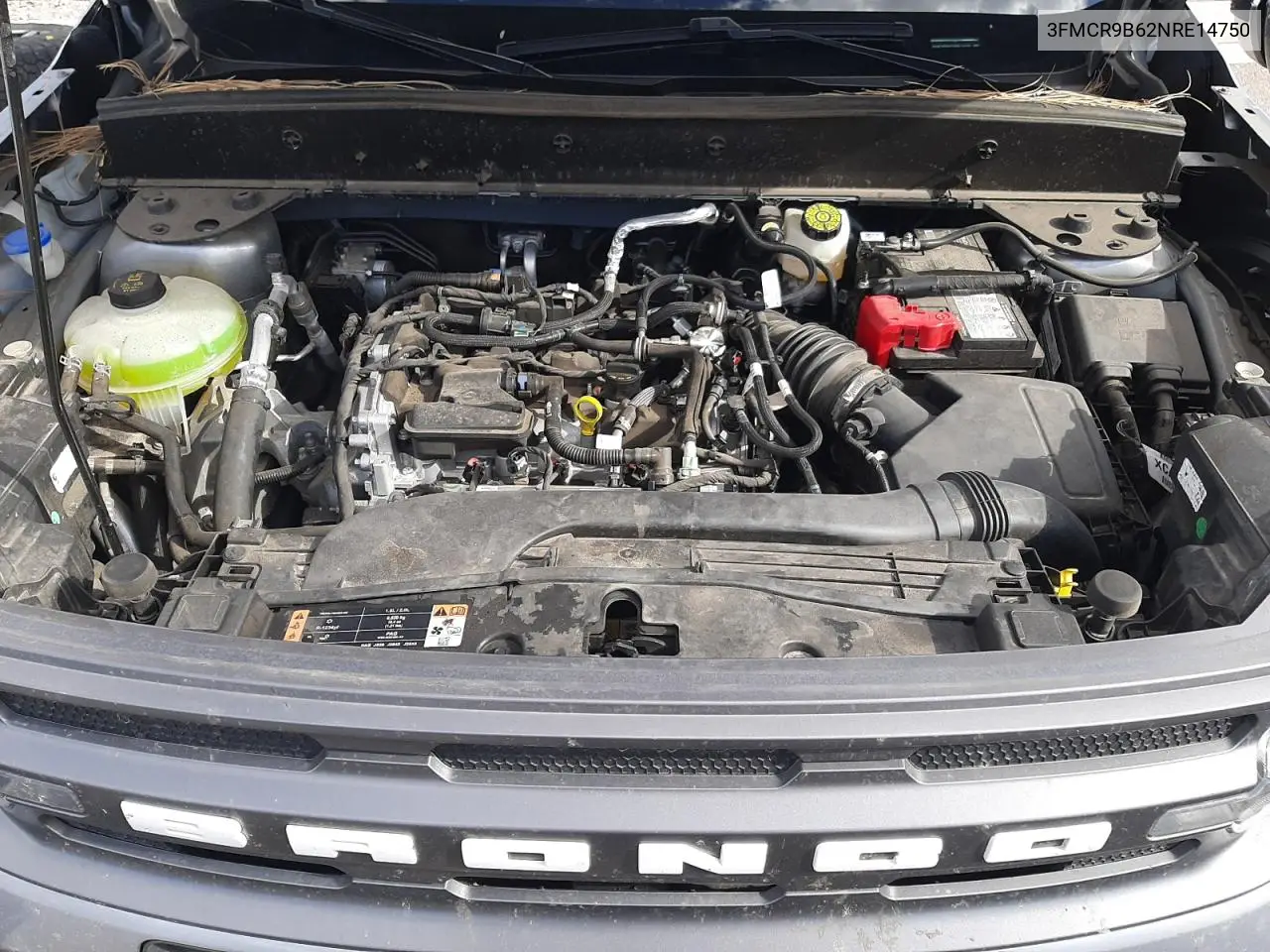 2022 Ford Bronco Sport Big Bend VIN: 3FMCR9B62NRE14750 Lot: 55878225