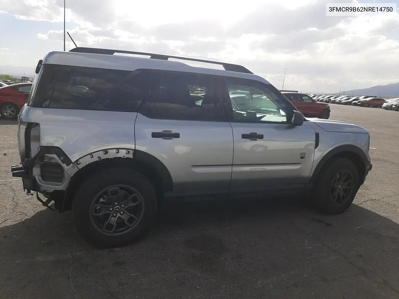 2022 Ford Bronco Sport Big Bend VIN: 3FMCR9B62NRE14750 Lot: 55878225
