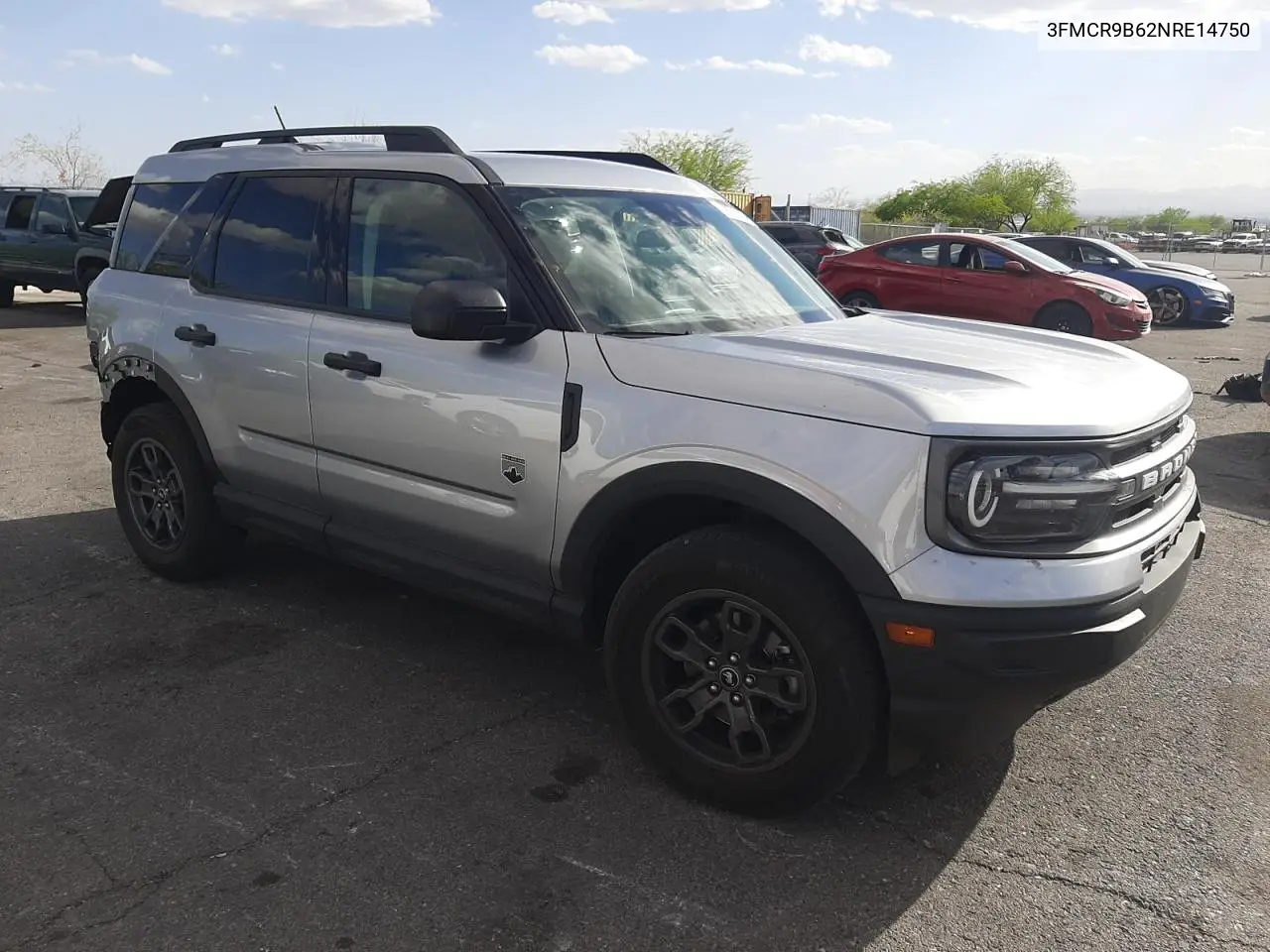 2022 Ford Bronco Sport Big Bend VIN: 3FMCR9B62NRE14750 Lot: 55878225