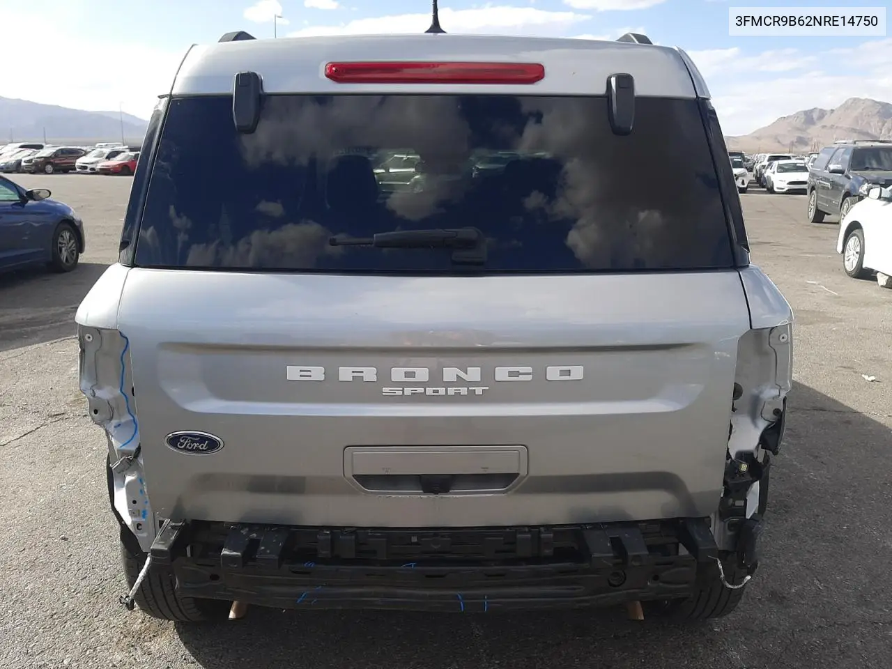 2022 Ford Bronco Sport Big Bend VIN: 3FMCR9B62NRE14750 Lot: 55878225