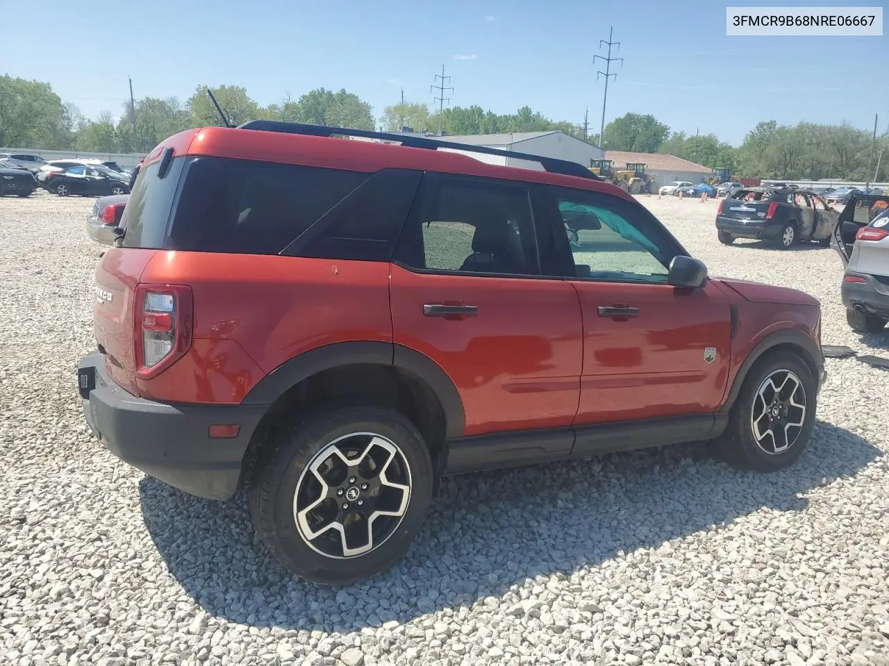 2022 Ford Bronco Sport Big Bend VIN: 3FMCR9B68NRE06667 Lot: 55901835