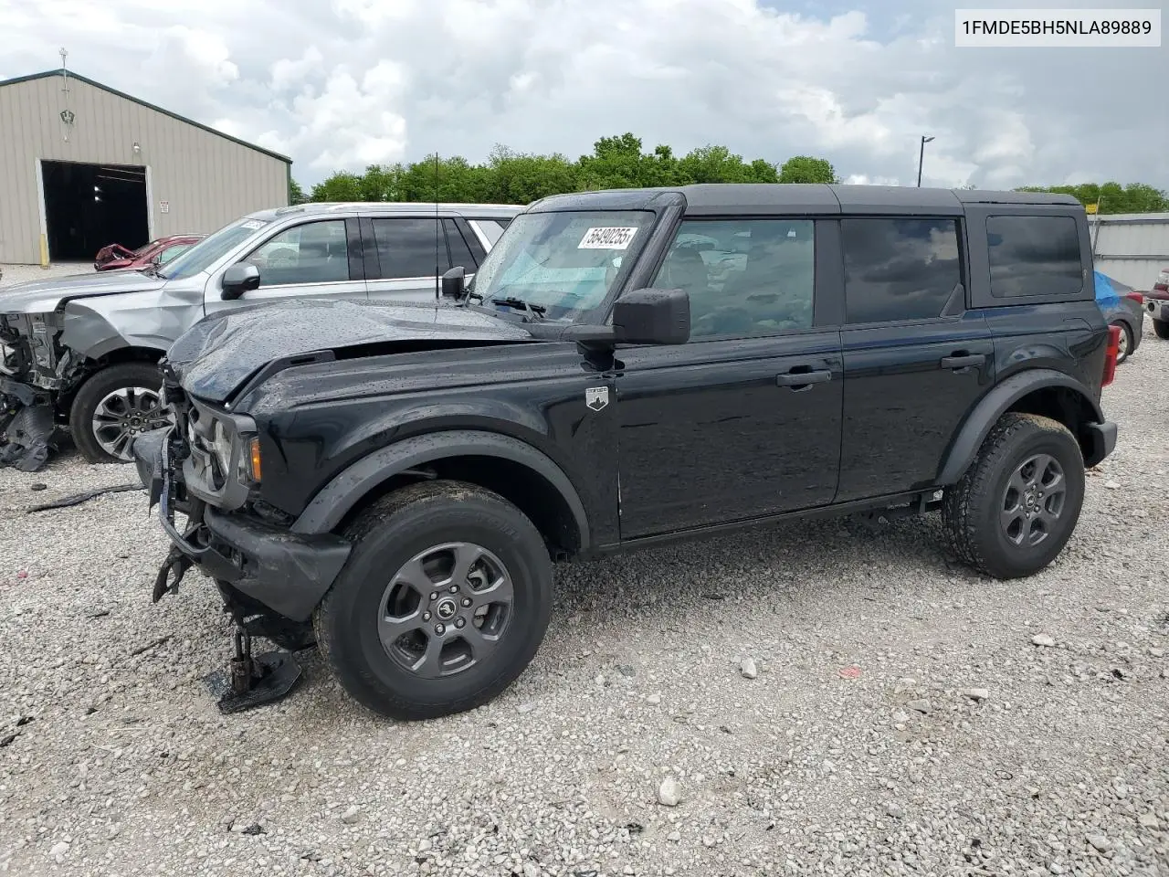 2022 Ford Bronco Base VIN: 1FMDE5BH5NLA89889 Lot: 56490255