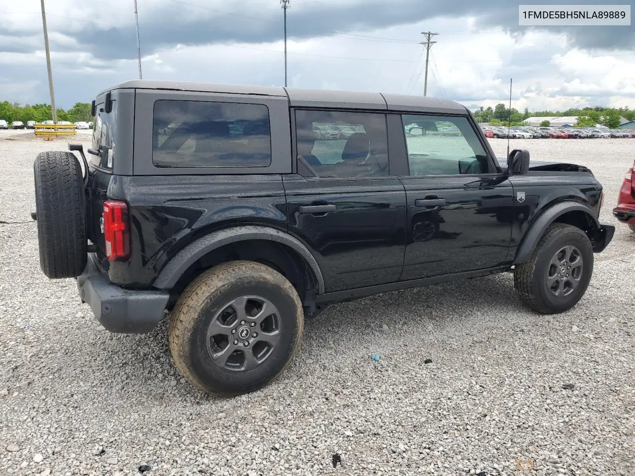 2022 Ford Bronco Base VIN: 1FMDE5BH5NLA89889 Lot: 56490255