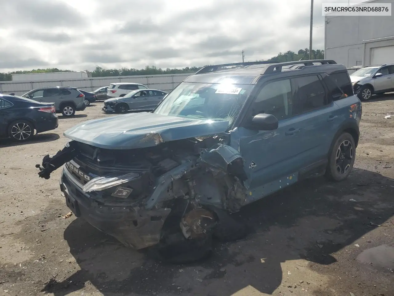 2022 Ford Bronco Sport Outer Banks VIN: 3FMCR9C63NRD68876 Lot: 56523655