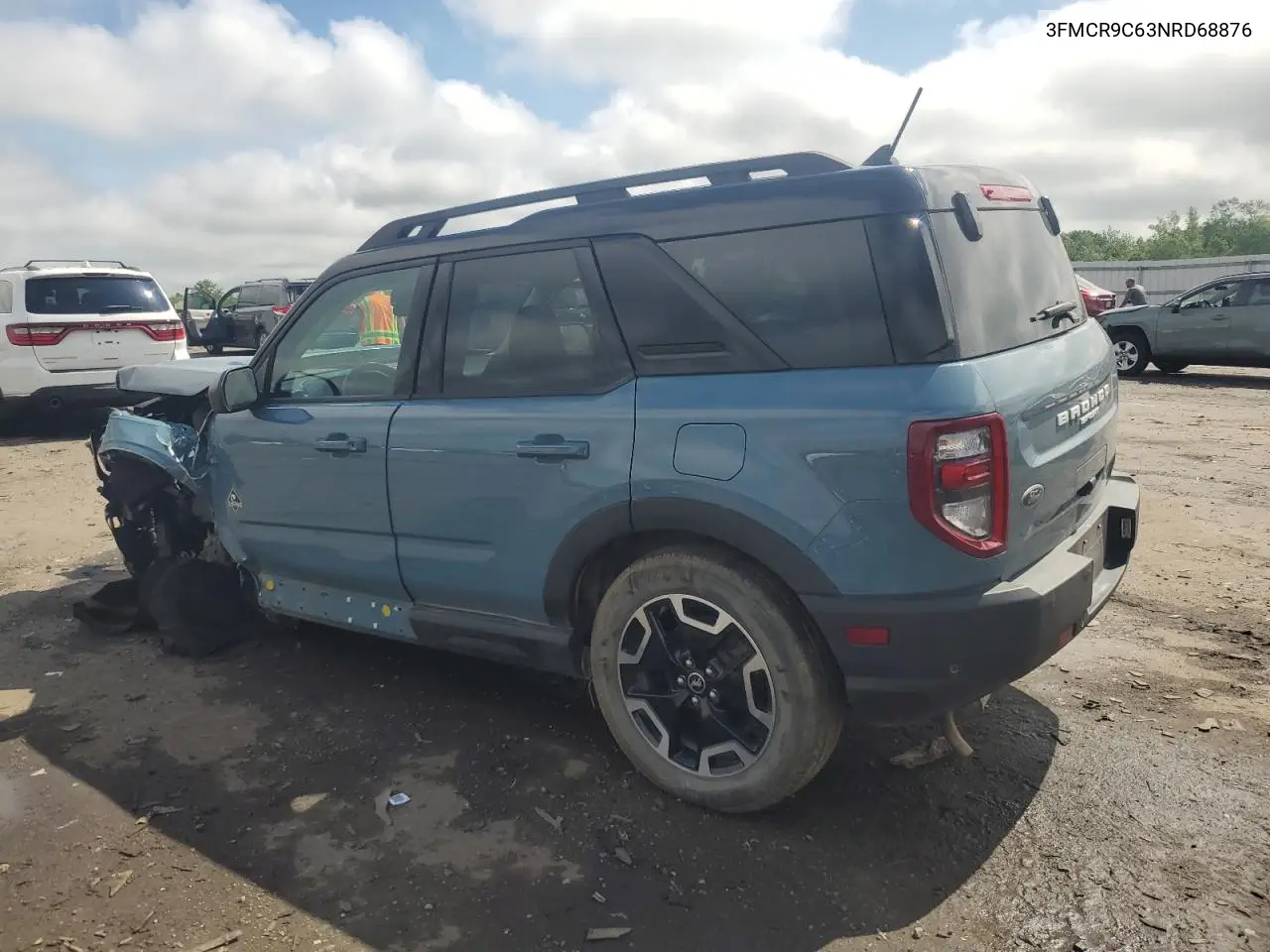 2022 Ford Bronco Sport Outer Banks VIN: 3FMCR9C63NRD68876 Lot: 56523655