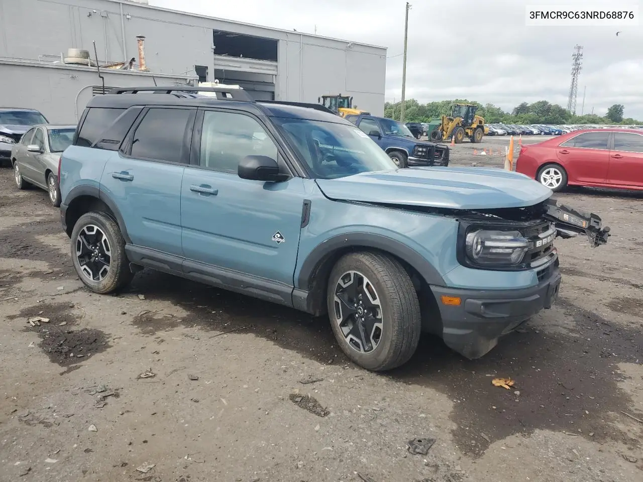 2022 Ford Bronco Sport Outer Banks VIN: 3FMCR9C63NRD68876 Lot: 56523655