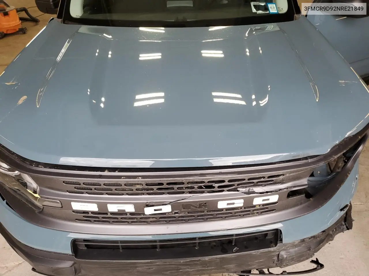 2022 Ford Bronco Sport Badlands VIN: 3FMCR9D92NRE21849 Lot: 56589985