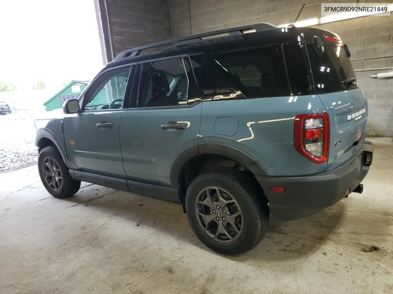 2022 Ford Bronco Sport Badlands VIN: 3FMCR9D92NRE21849 Lot: 56589985