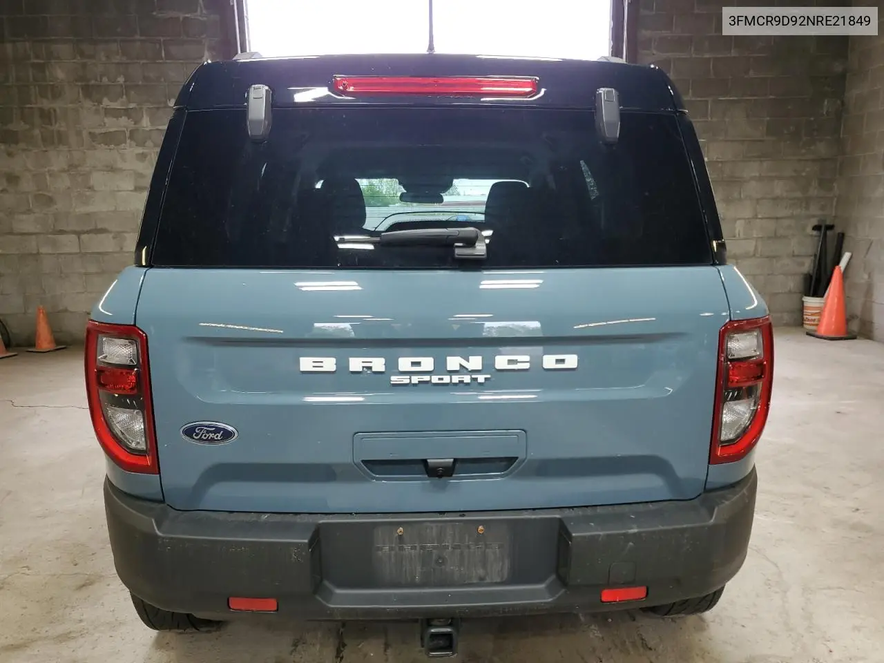 2022 Ford Bronco Sport Badlands VIN: 3FMCR9D92NRE21849 Lot: 56589985