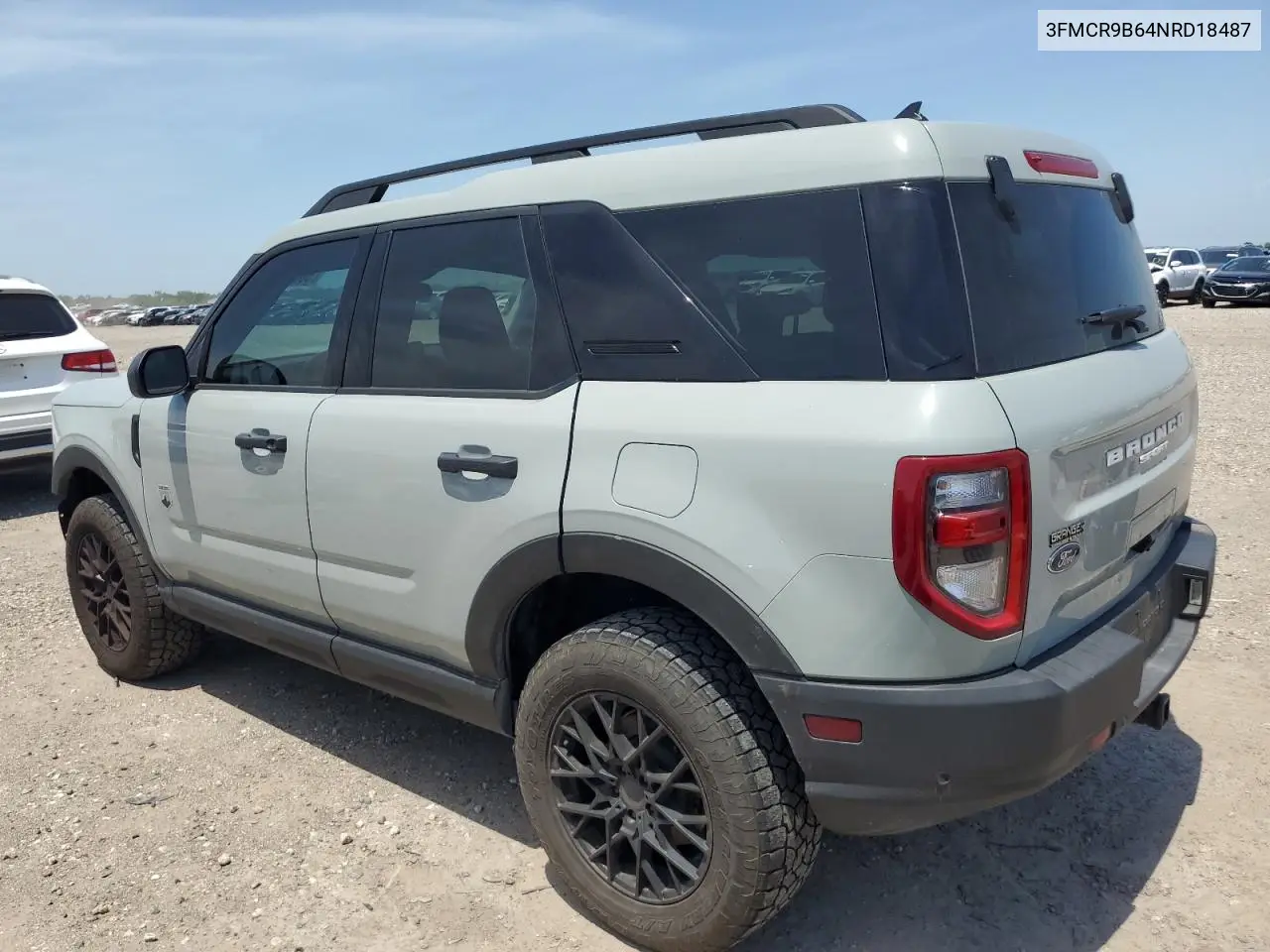 2022 Ford Bronco Sport Big Bend VIN: 3FMCR9B64NRD18487 Lot: 56687505