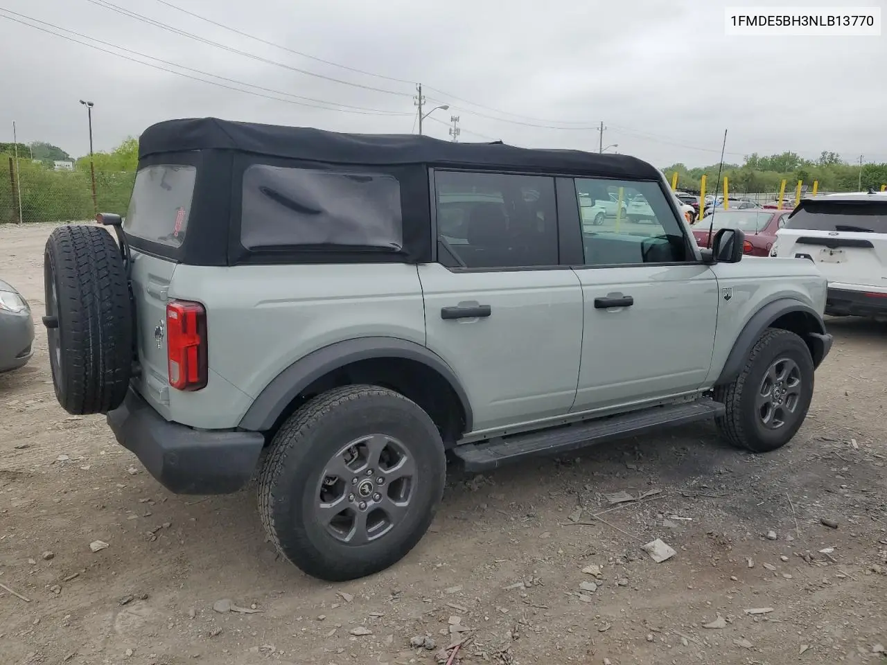 2022 Ford Bronco Base VIN: 1FMDE5BH3NLB13770 Lot: 56737625
