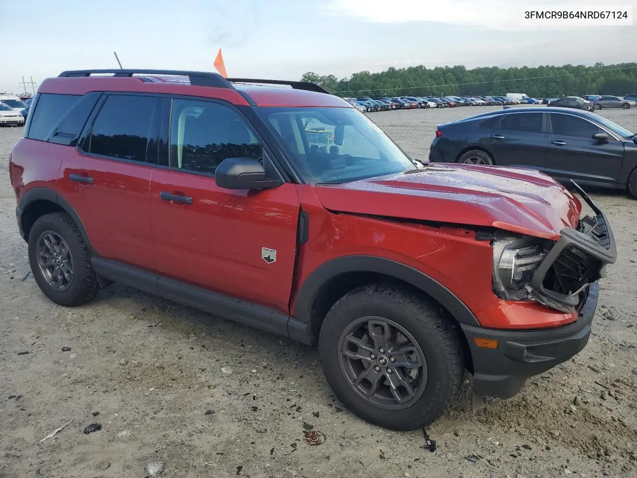 2022 Ford Bronco Sport Big Bend VIN: 3FMCR9B64NRD67124 Lot: 56796715