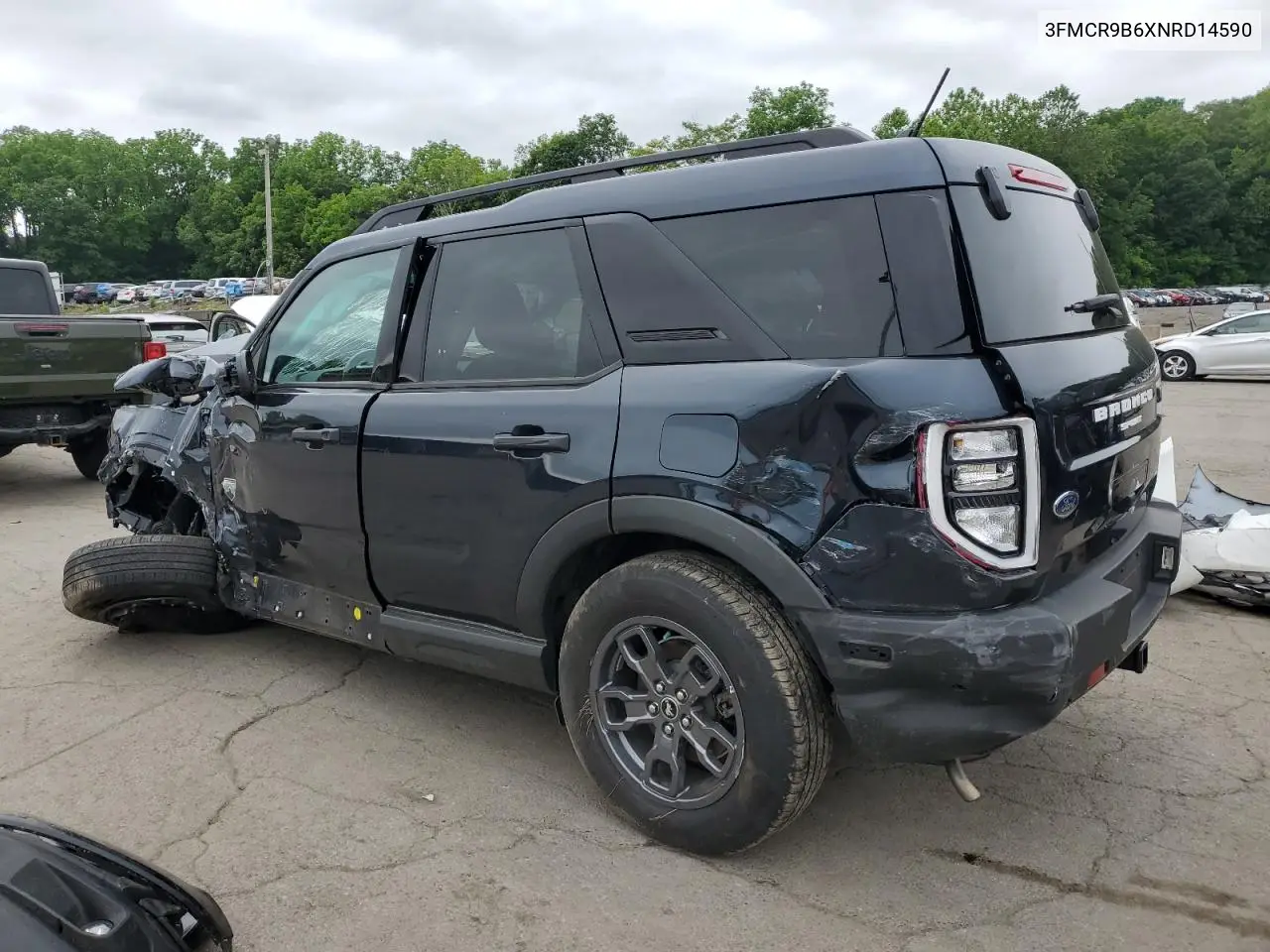 2022 Ford Bronco Sport Big Bend VIN: 3FMCR9B6XNRD14590 Lot: 56973255