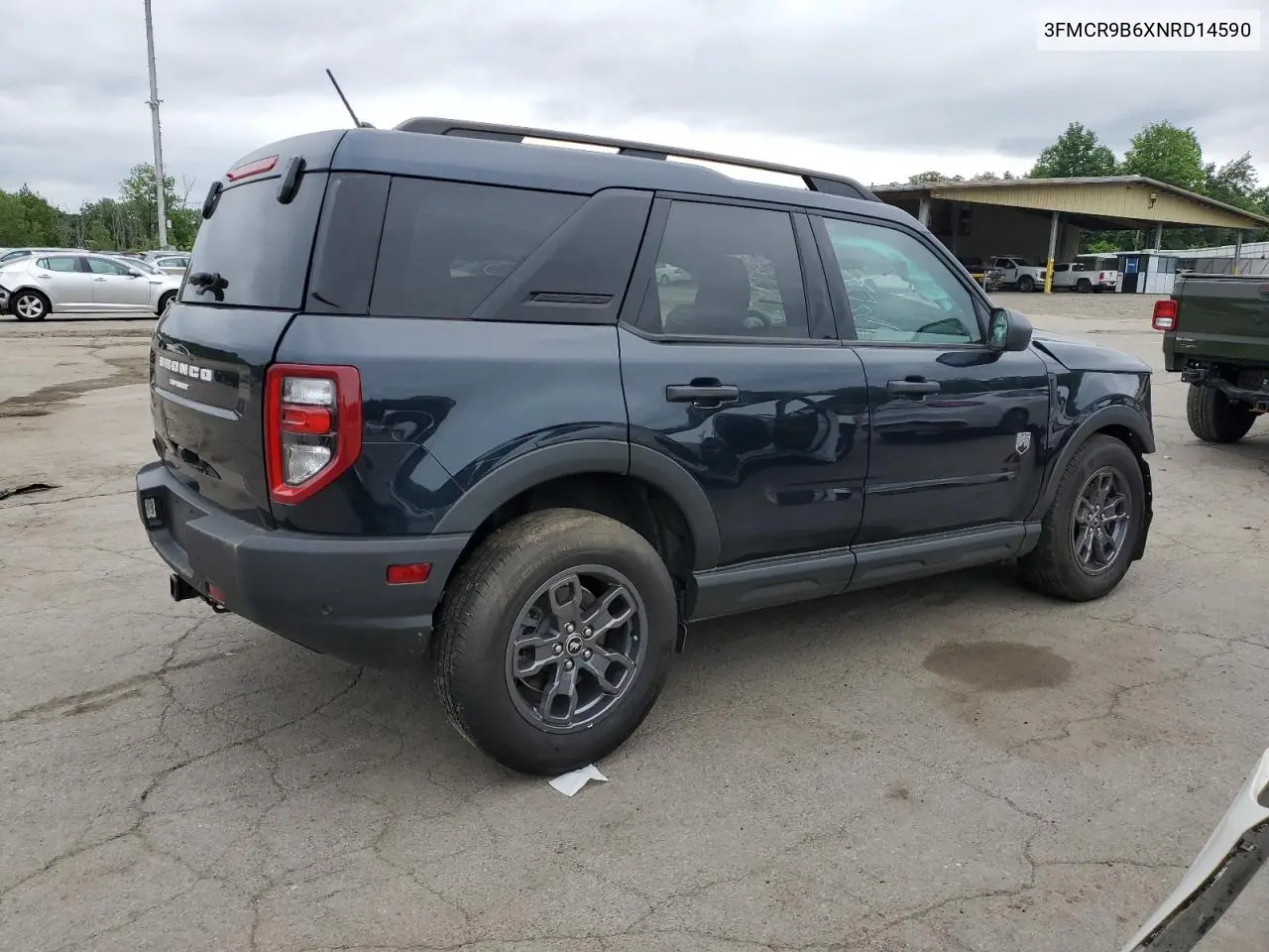 2022 Ford Bronco Sport Big Bend VIN: 3FMCR9B6XNRD14590 Lot: 56973255