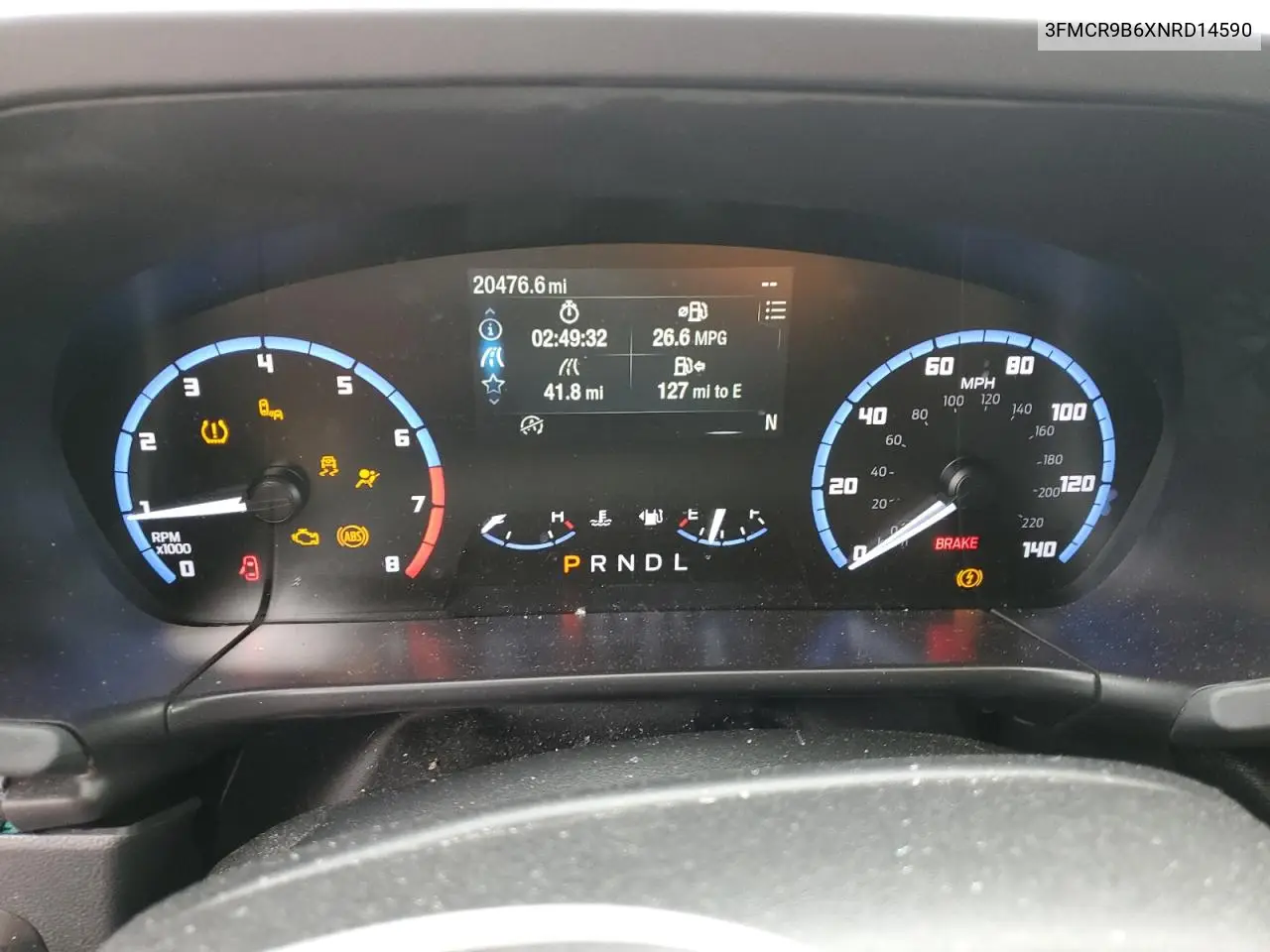 2022 Ford Bronco Sport Big Bend VIN: 3FMCR9B6XNRD14590 Lot: 56973255