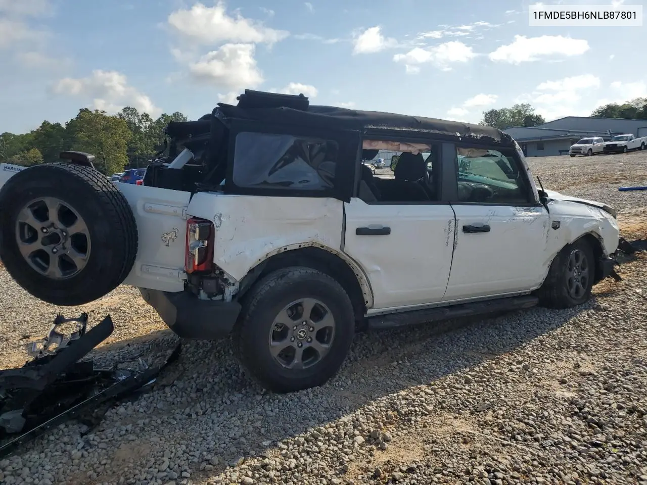 2022 Ford Bronco Base VIN: 1FMDE5BH6NLB87801 Lot: 56976195