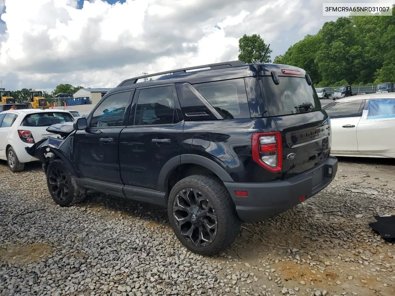 2022 Ford Bronco Sport VIN: 3FMCR9A65NRD31007 Lot: 57073415
