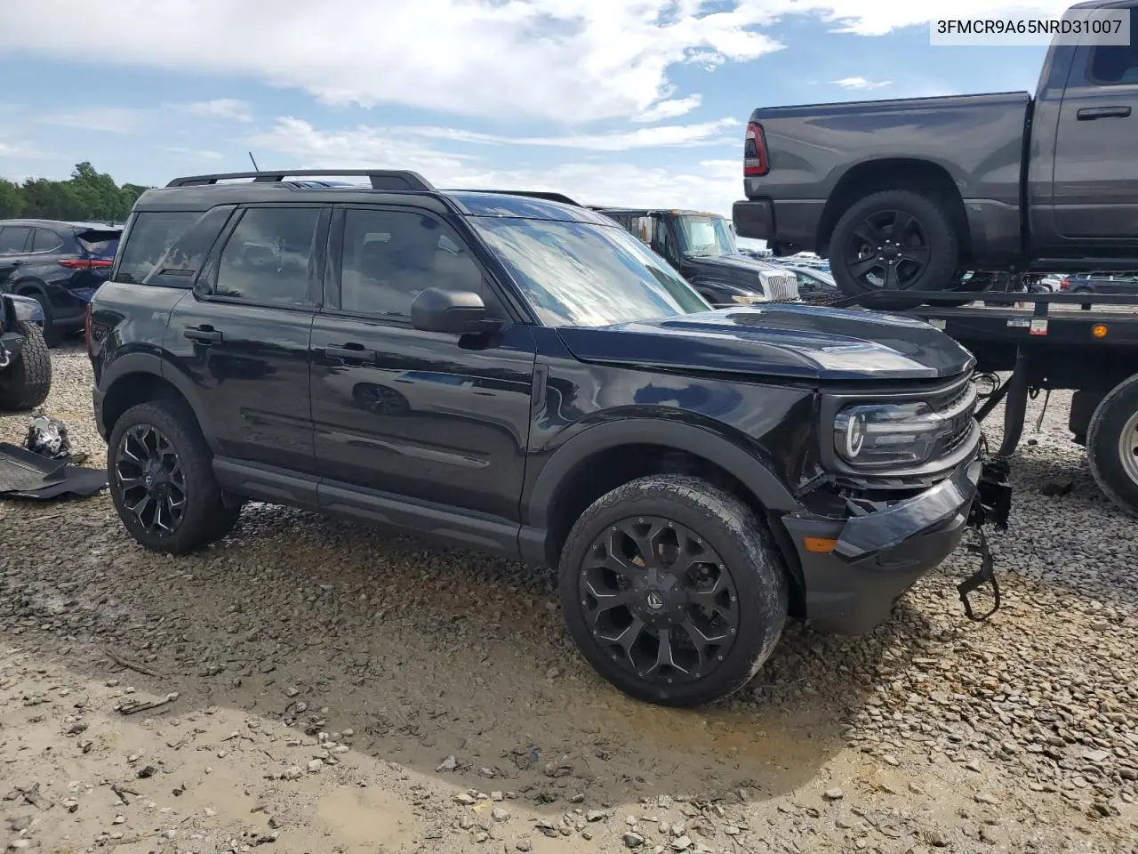 2022 Ford Bronco Sport VIN: 3FMCR9A65NRD31007 Lot: 57073415